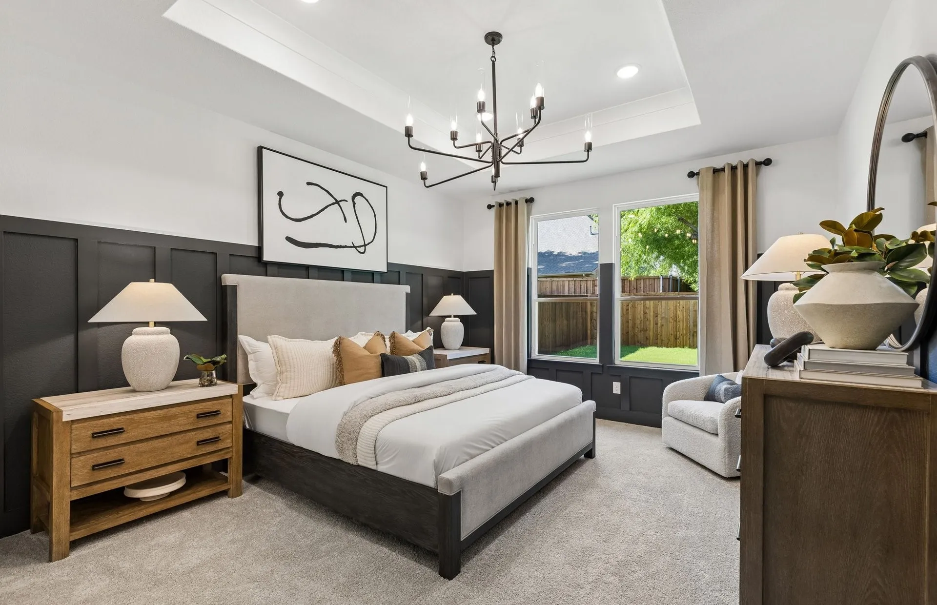 *Model Representation - Spacious owner's suite with private bath