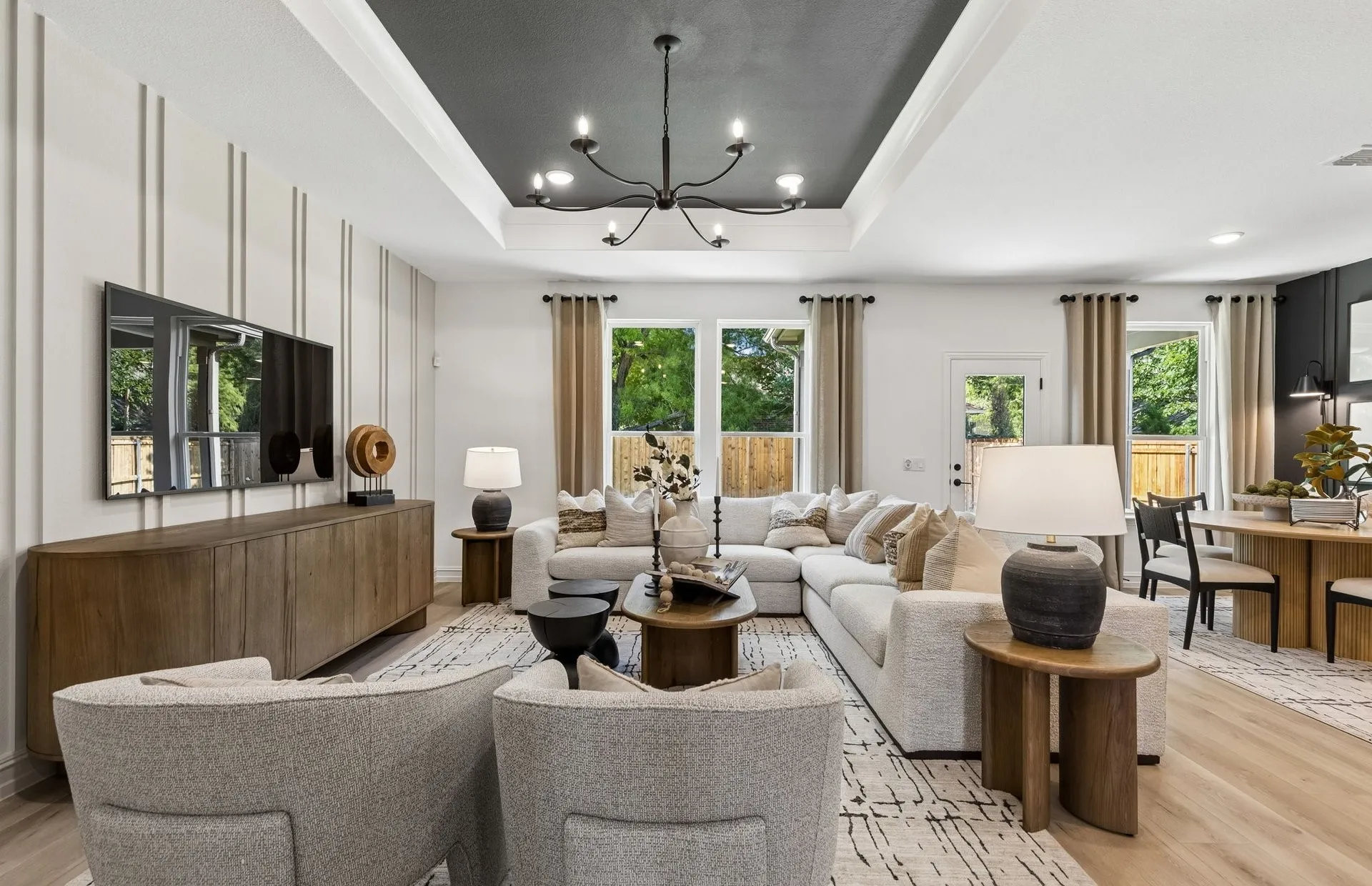*Model Representation - Open concept throughout main living areas