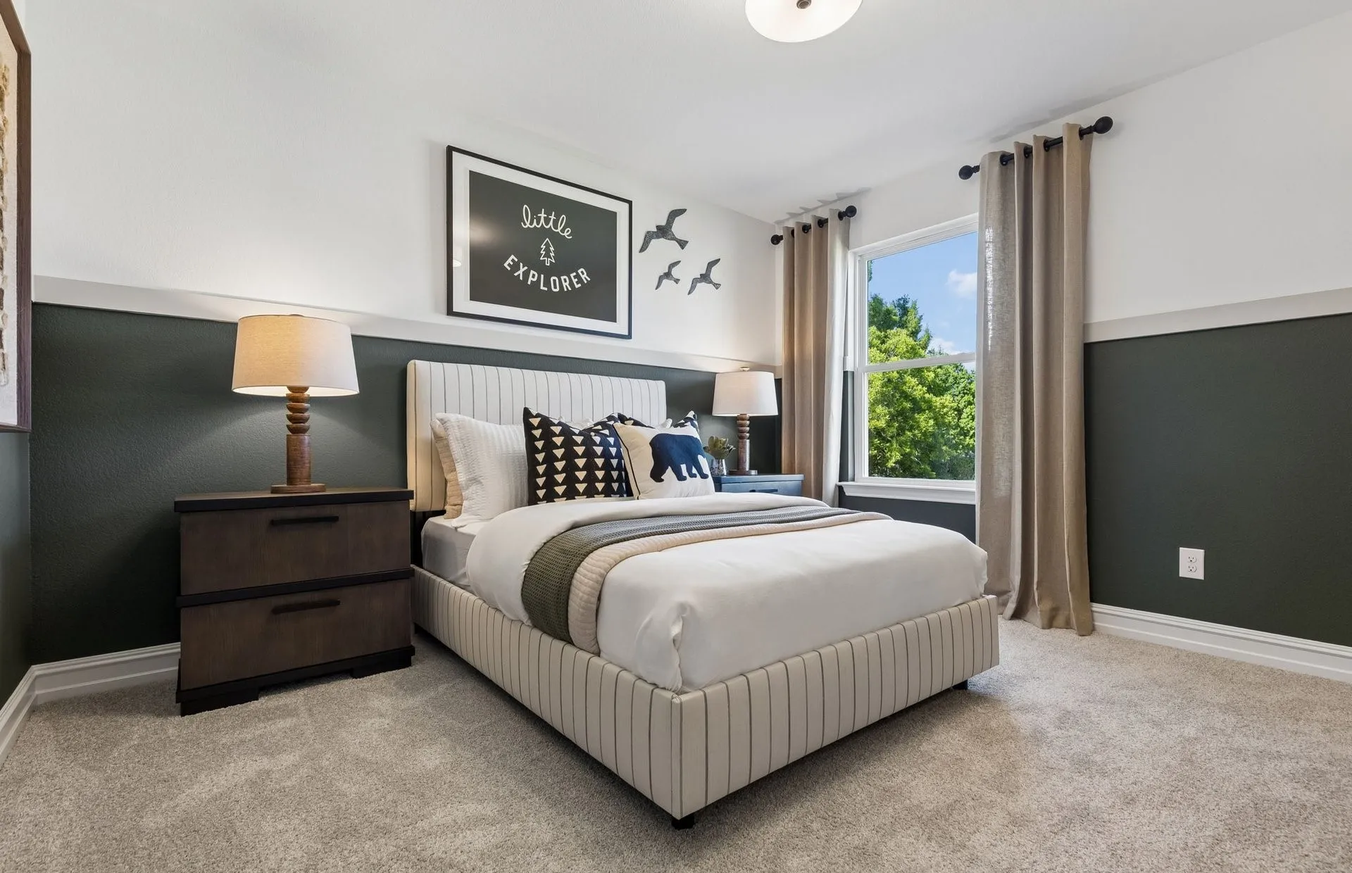 *Model Representation - Spacious secondary bedroom