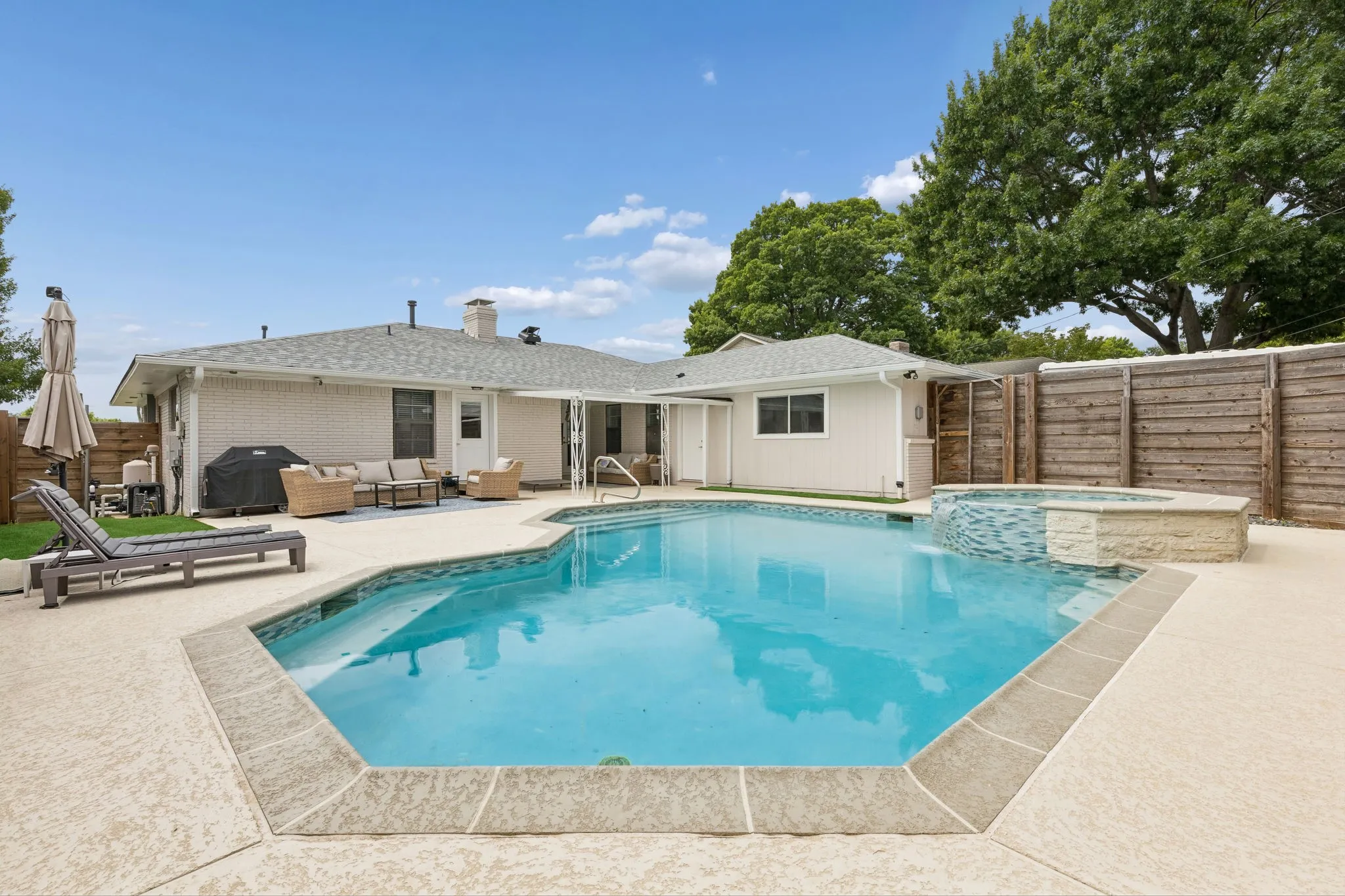 Renovated Saltwater Pool + Spa (2024-2025)