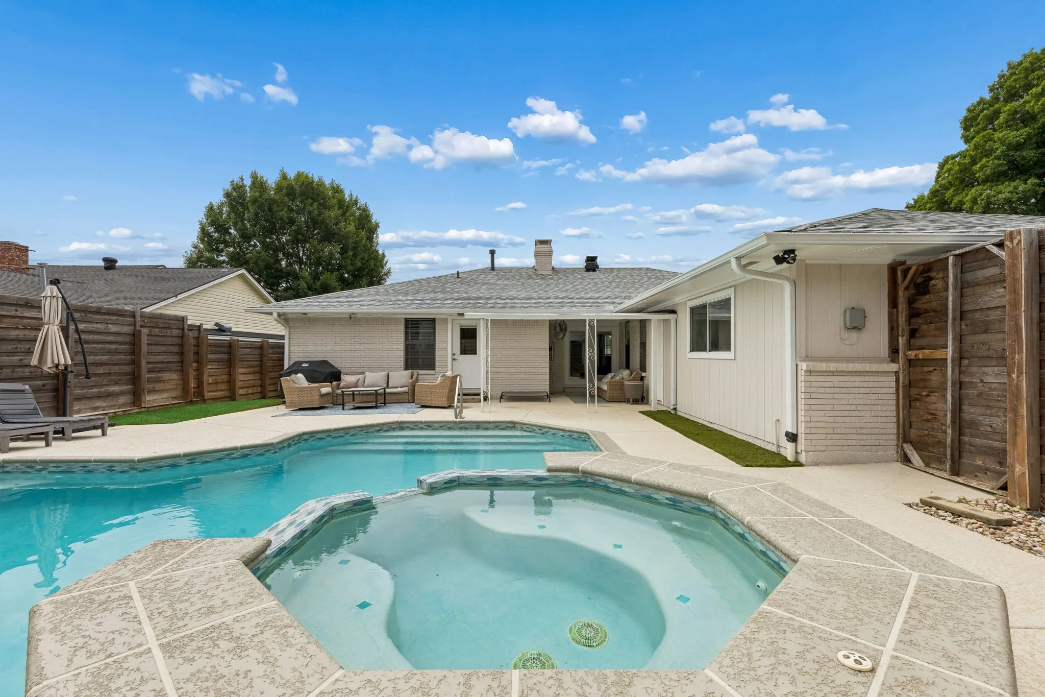 Renovated Saltwater Pool + Spa (2024-2025)