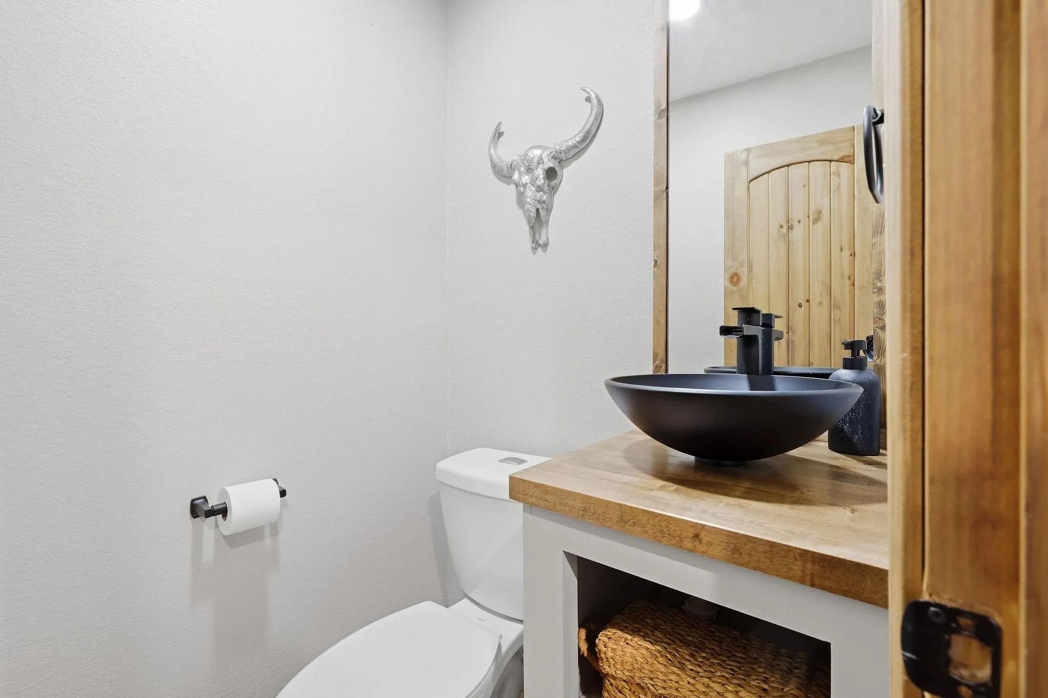 Powder bathroom - "half bath"