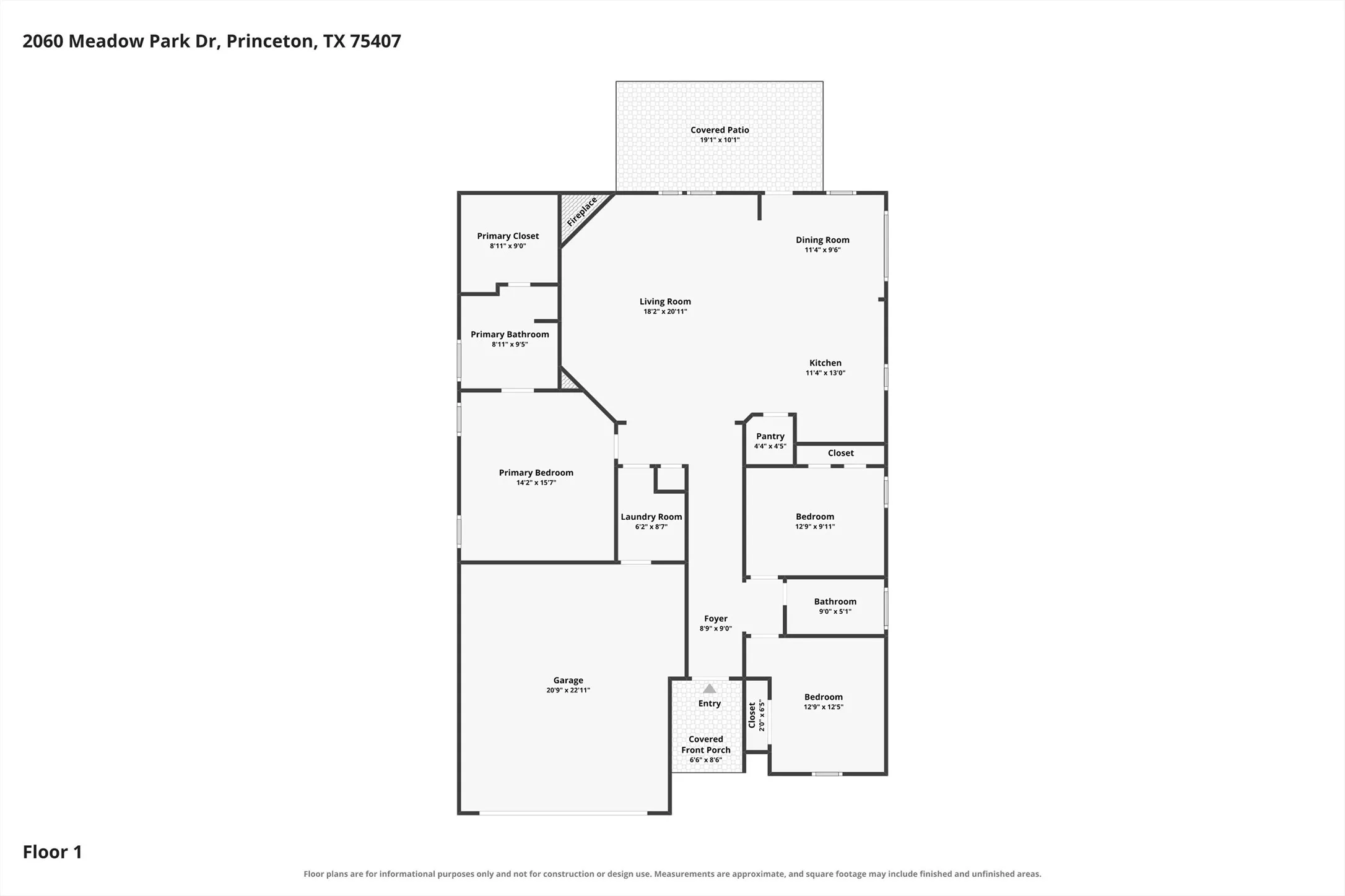 Single Family Residence For Sale in Collin County , 2060 Meadow Park Drive, Princeton, Texas 75407, 3 Bedroom, 2 Bathroom, 2 Garage spaces, 1,686 Sqft, built in 2012, mls#21387055, Real Estate Agent in Princeton, Homes For Sale in Collin county, Homes For Sale in Princeton, Realtor in Princeton Texas, Real Estate Brokerage Independent Realty Texas, Luminita Cordes Realtor
