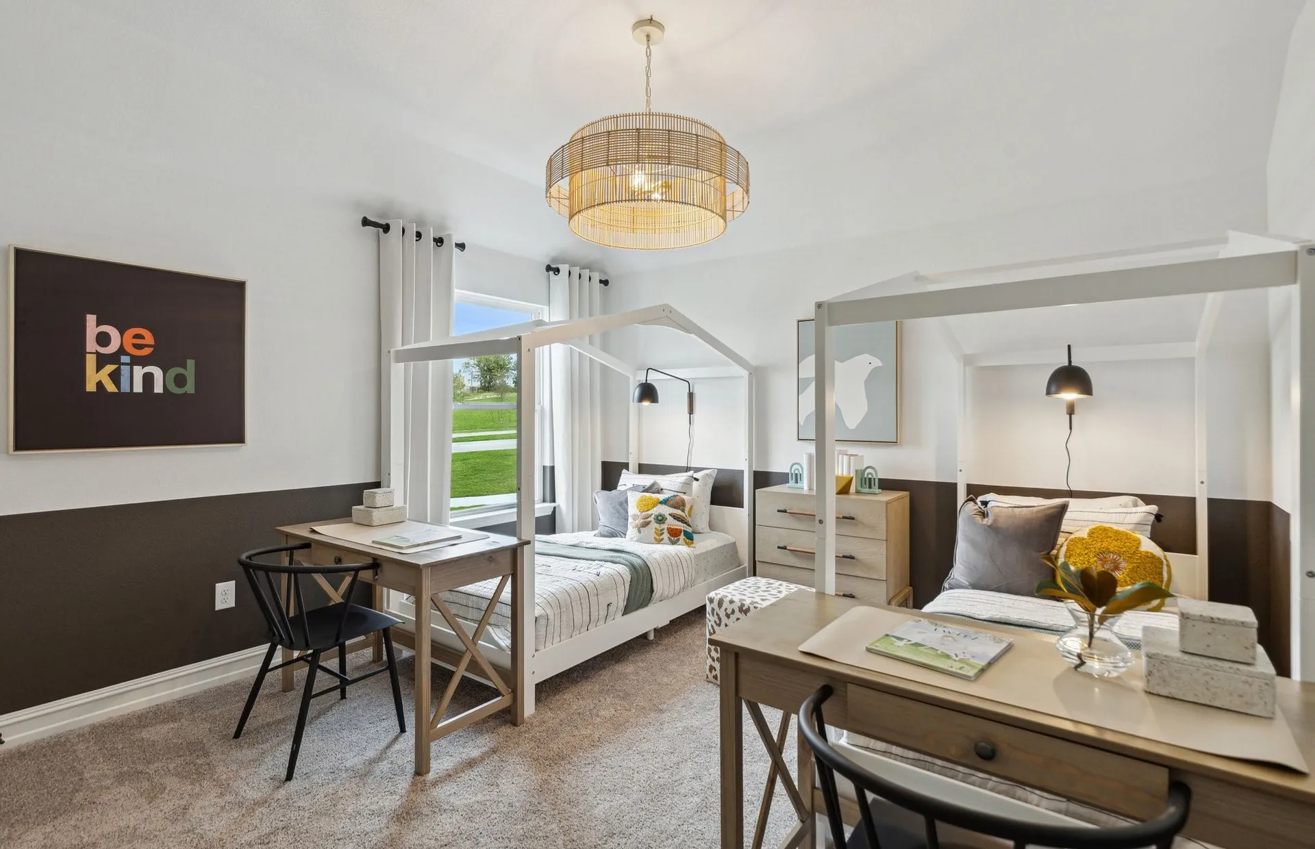 *Model Representation -Spacious secondary bedroom