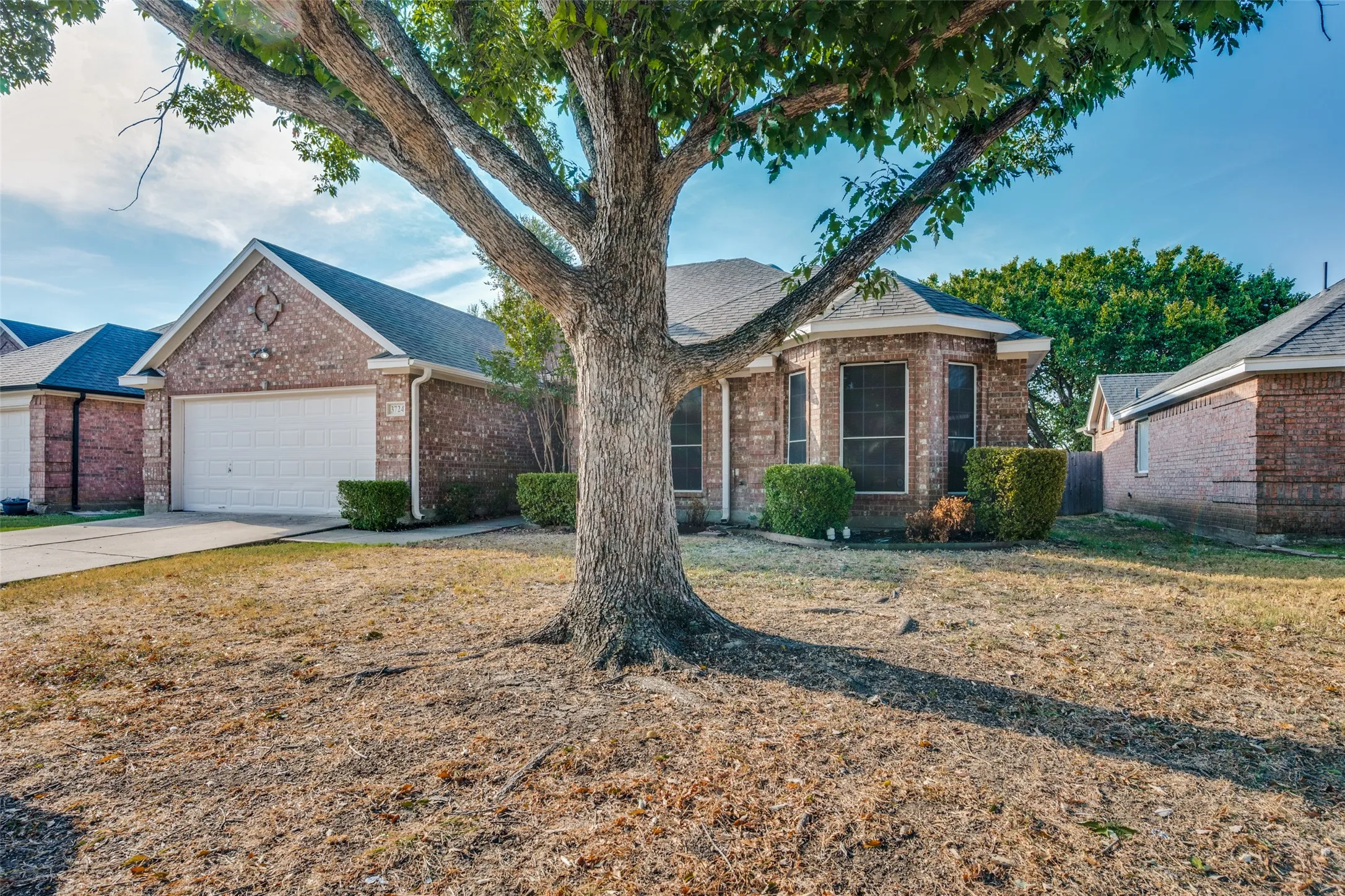 Front of home at 3724 Longstraw Drive.