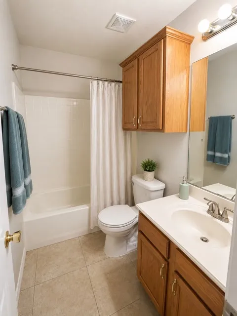 Full bathroom upstairs