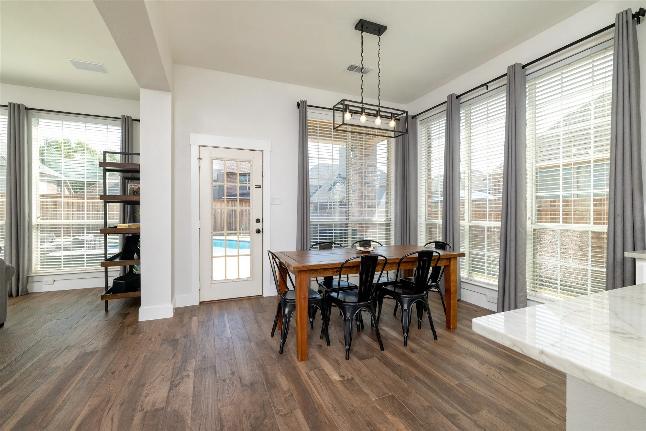 Eat in Kitchen and opening to living room