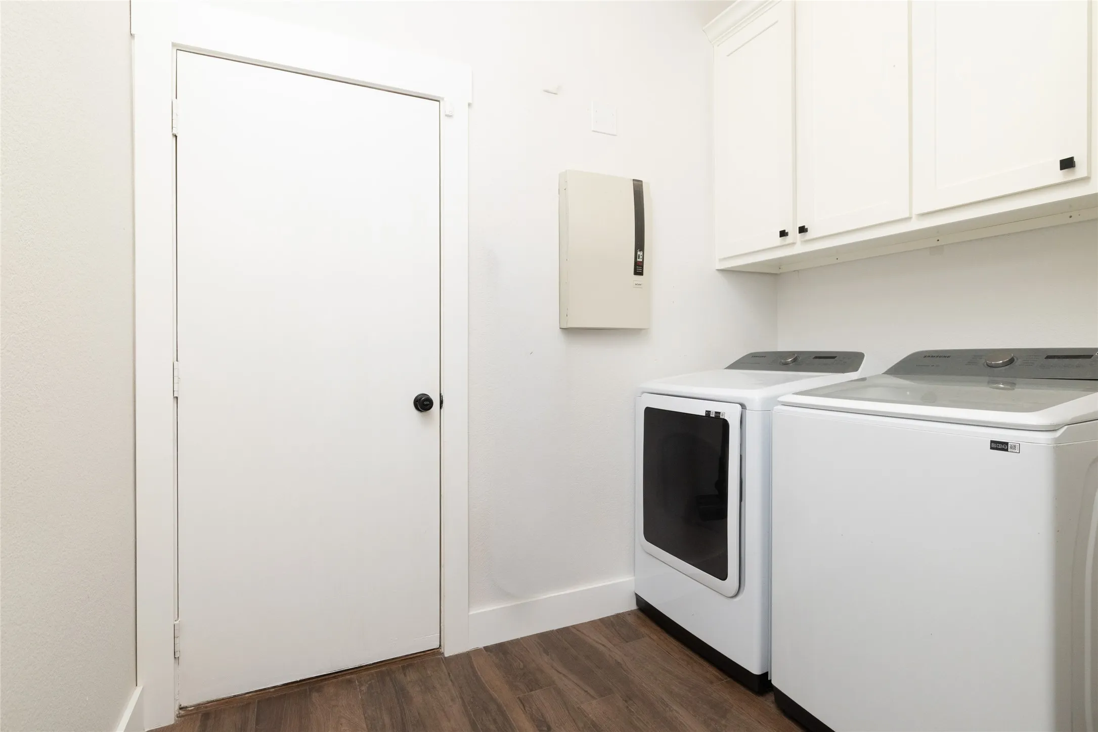 Laundry Room and door to Garage