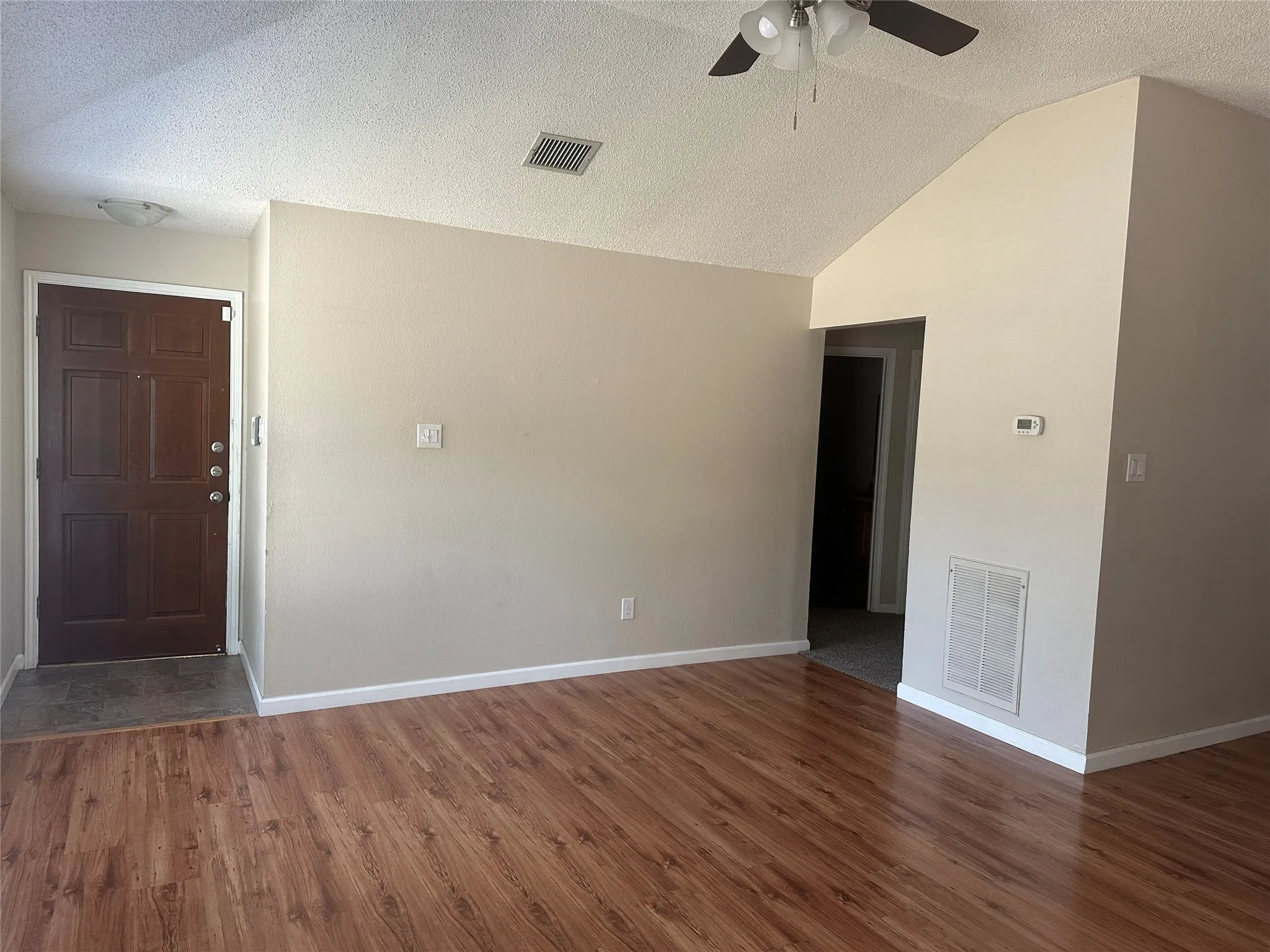 Looking toward front door