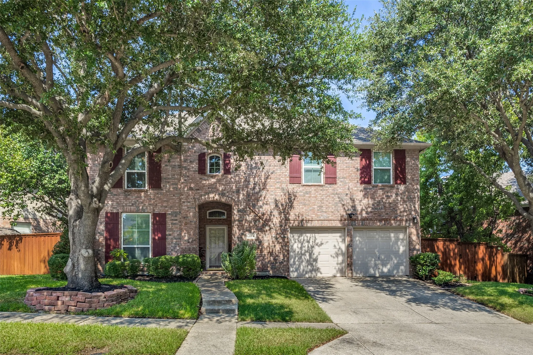S Village Drive, a beautiful, tree lined street