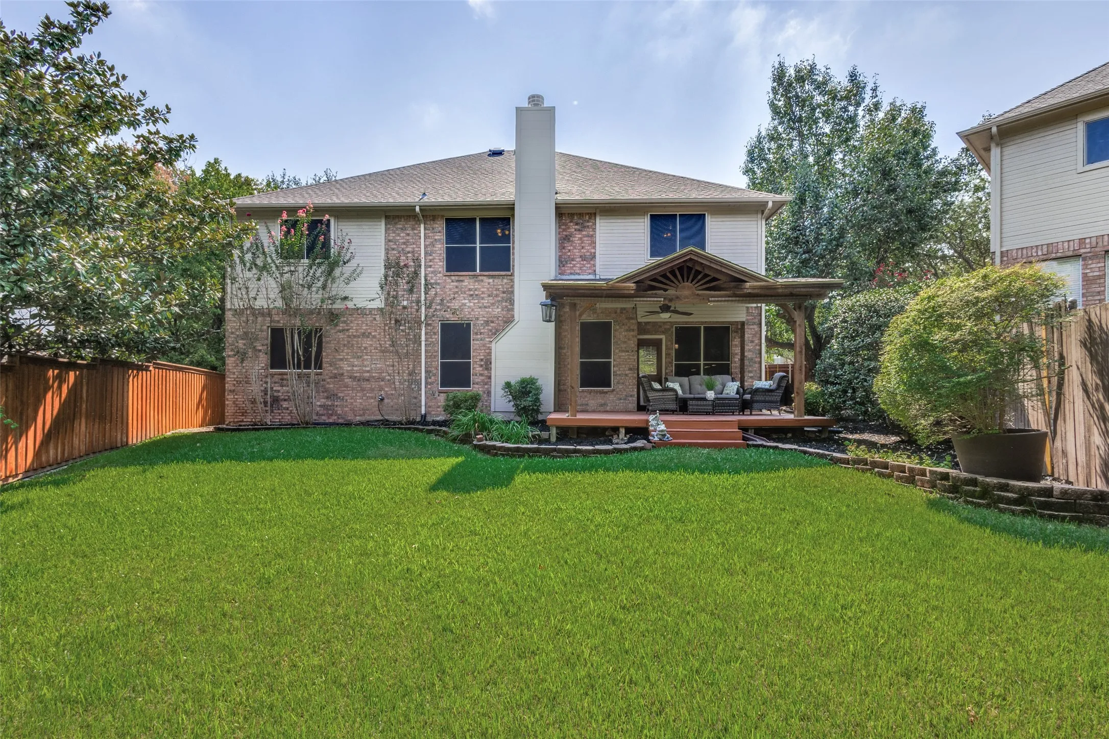 This is the back of the home.