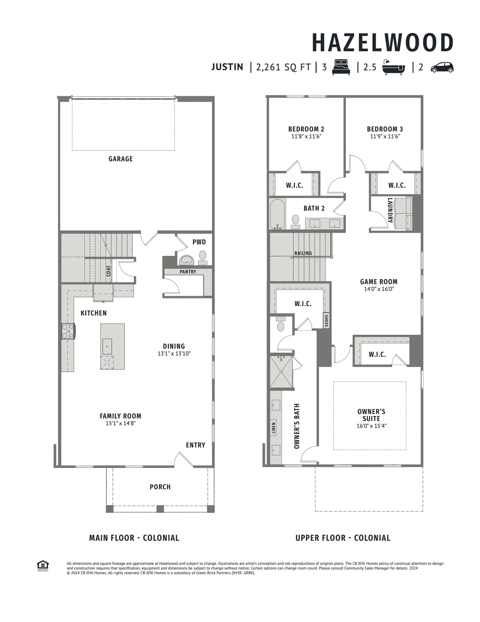 Our spacious, end unit Justin floor plan offers walls of windows that flood this beautiful home with natural light!