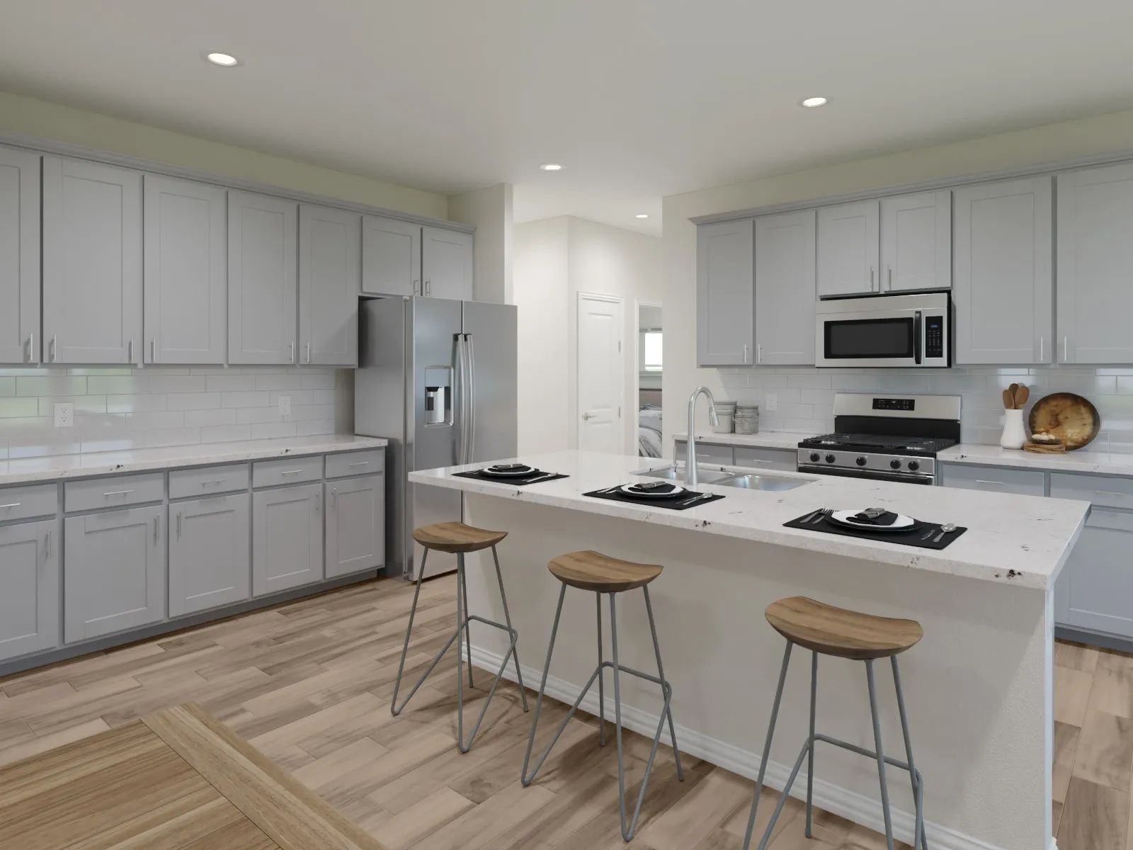 Photo is not of the actual home, but is an inspirational photo of builder’s model home and may depict options, furnishings, and/or decorator features that are not included.