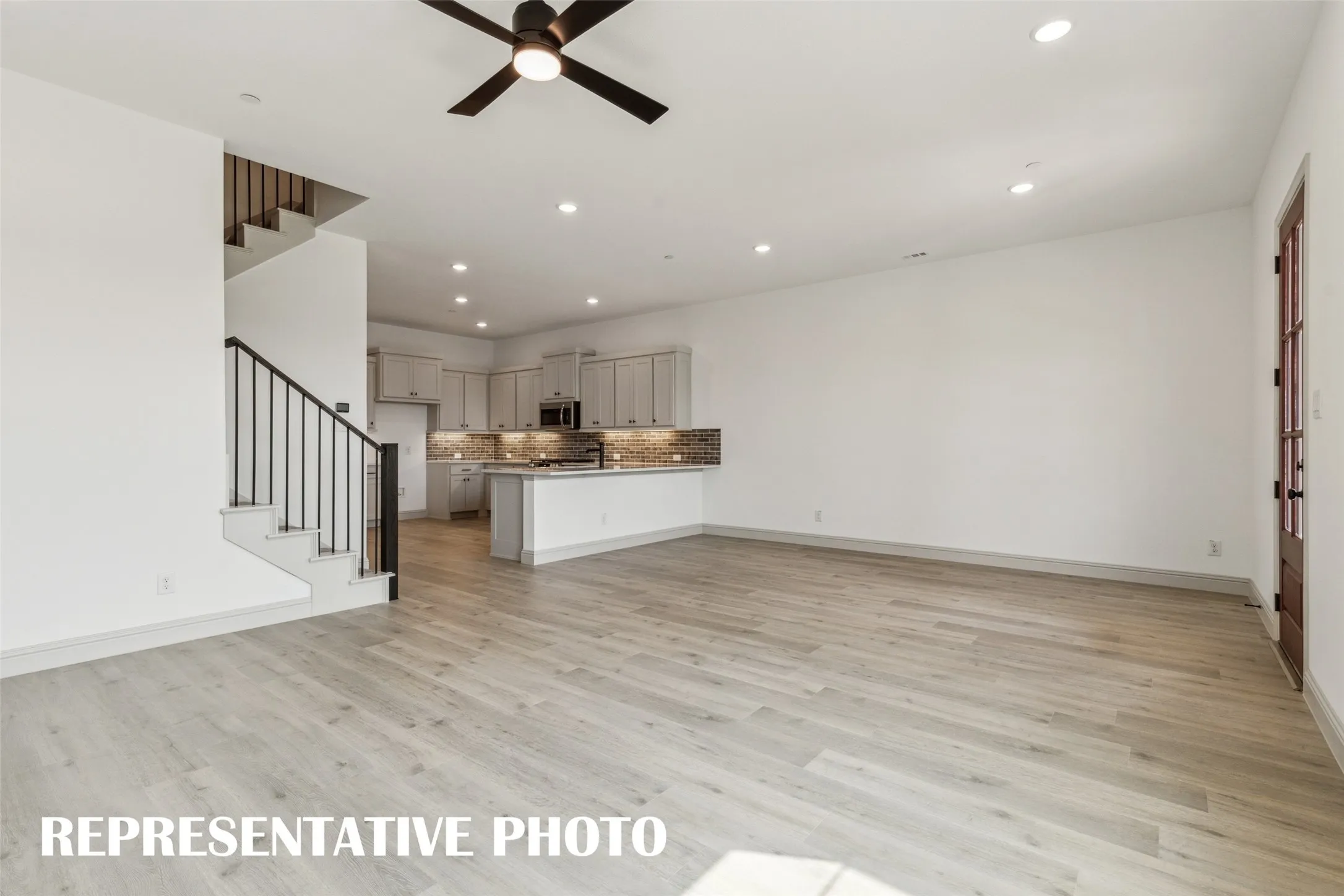 You'll find an open and flowing floor plan built for entertaining in our new Betty floor plan!  REPRESENTATIVE PHOTO