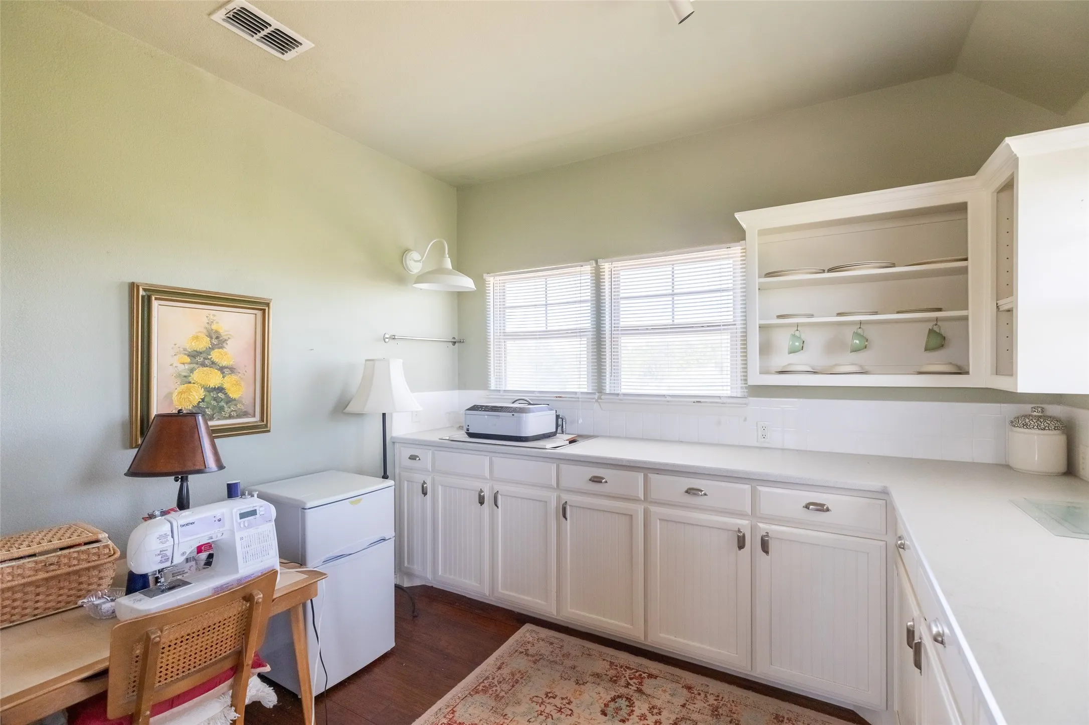 kitchenette upstairs