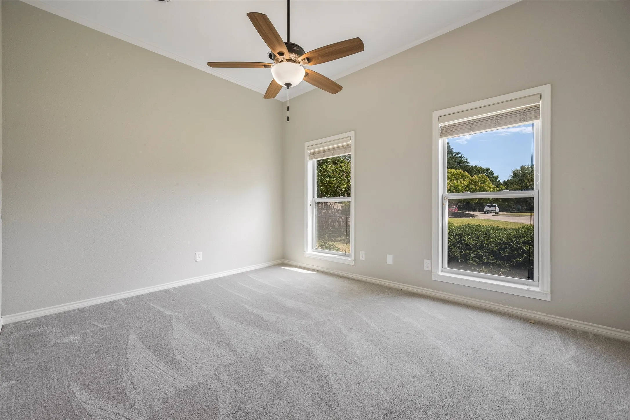 Large hall bedroom with walk-in closet