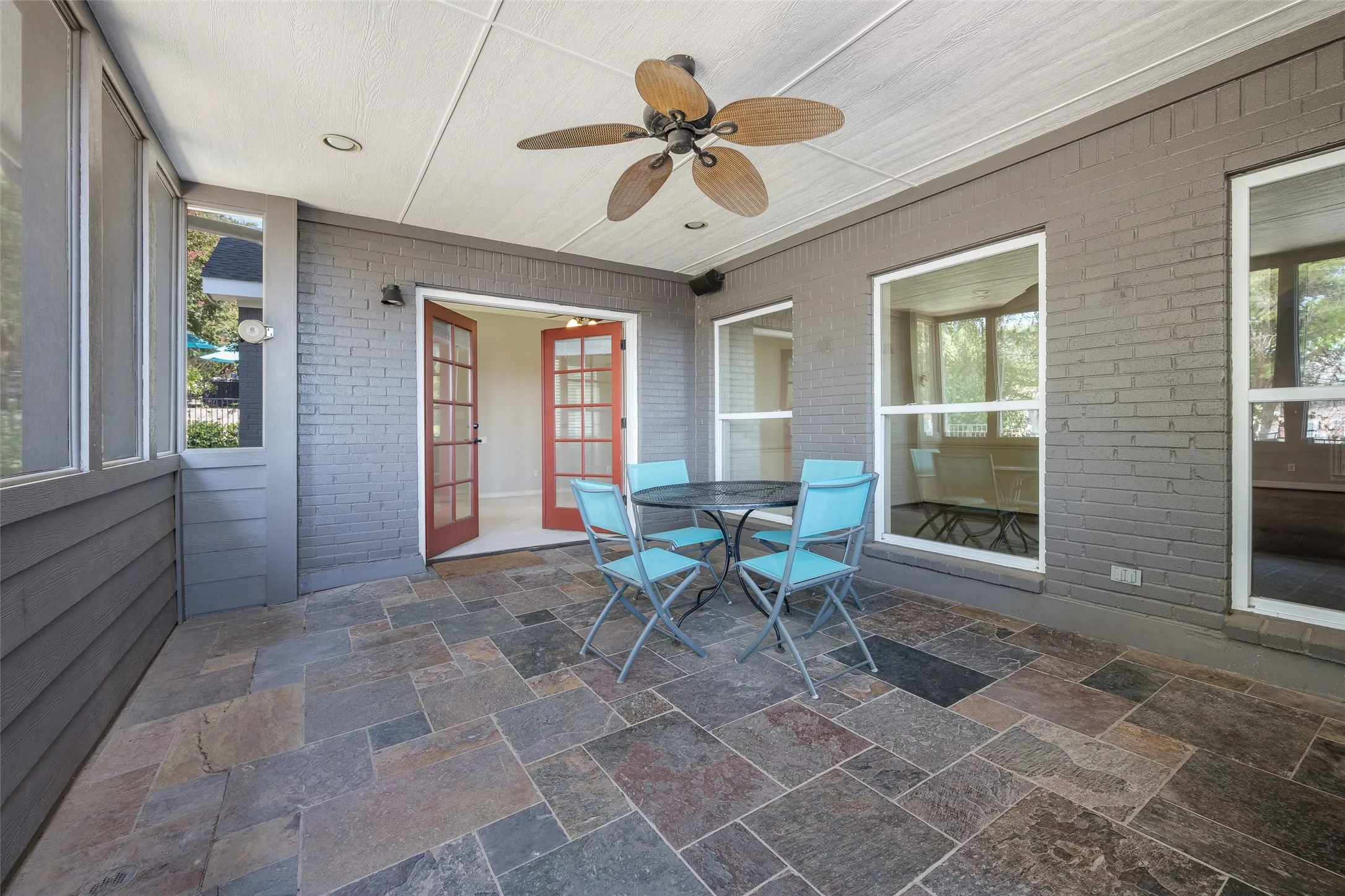 Large screened in porch