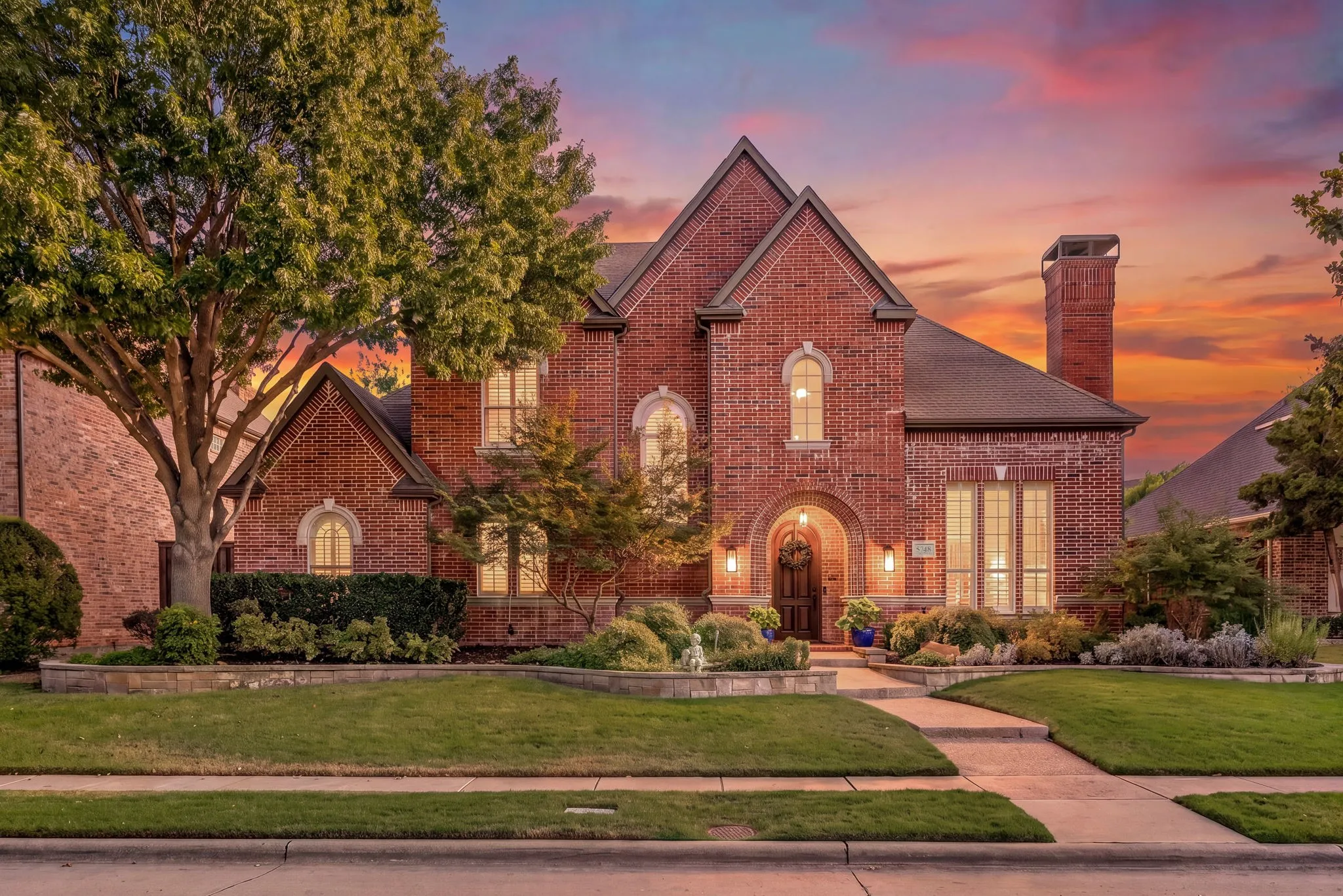 Exceptional design & sophisticated updates converge in this distinguished West Plano residence.