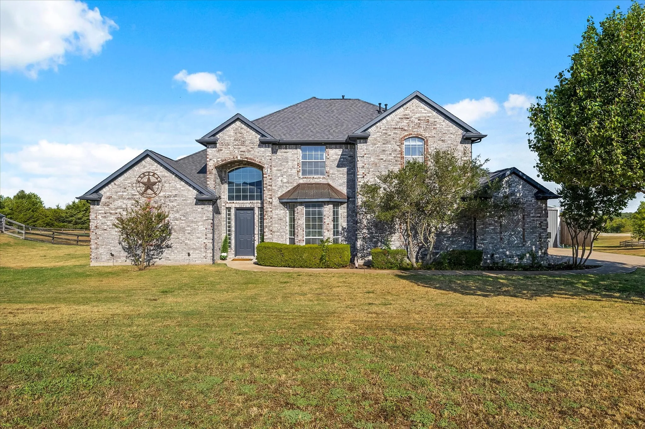 Stately custom home