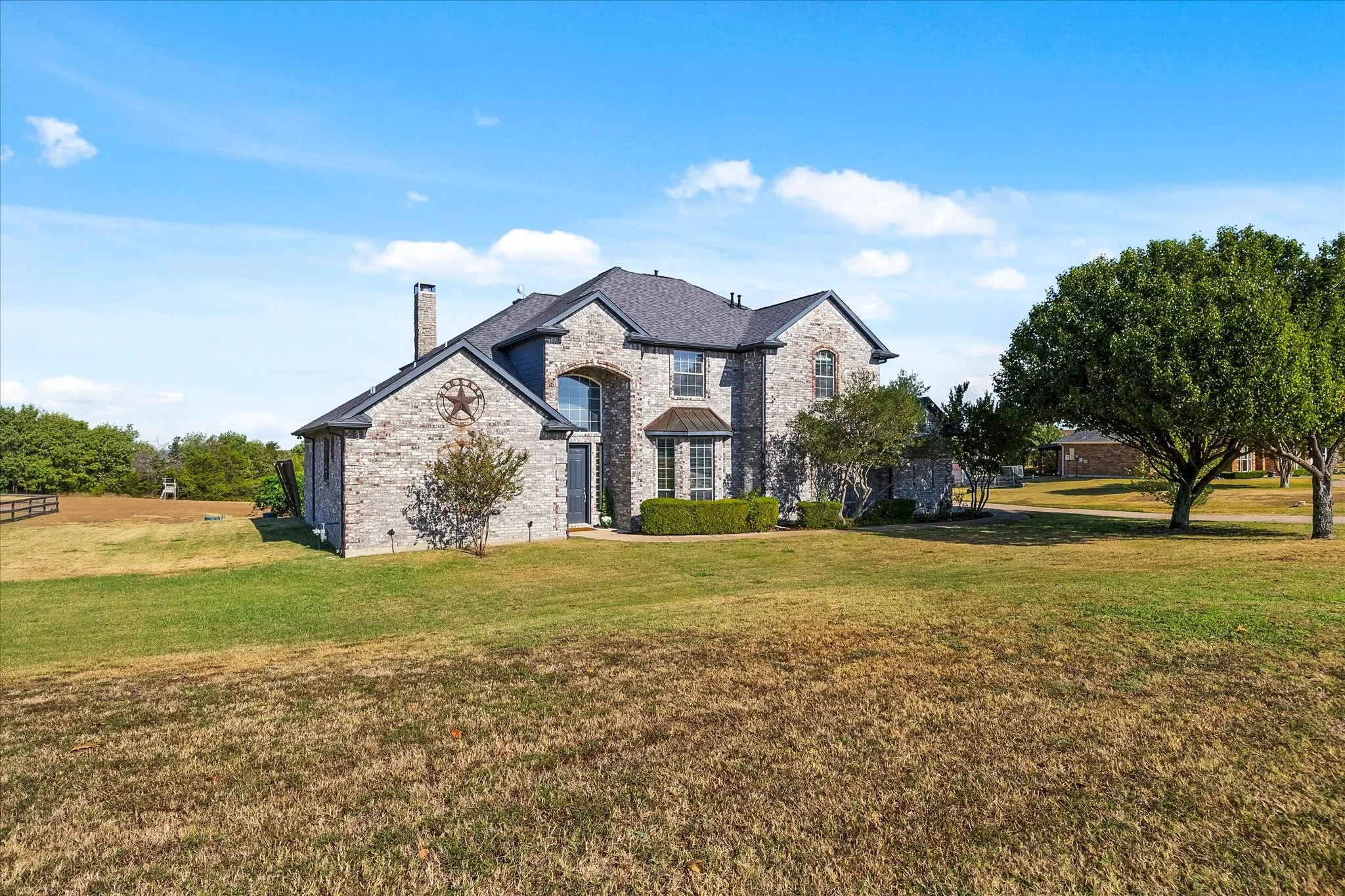 Room to roam on this 1.4 acre lot