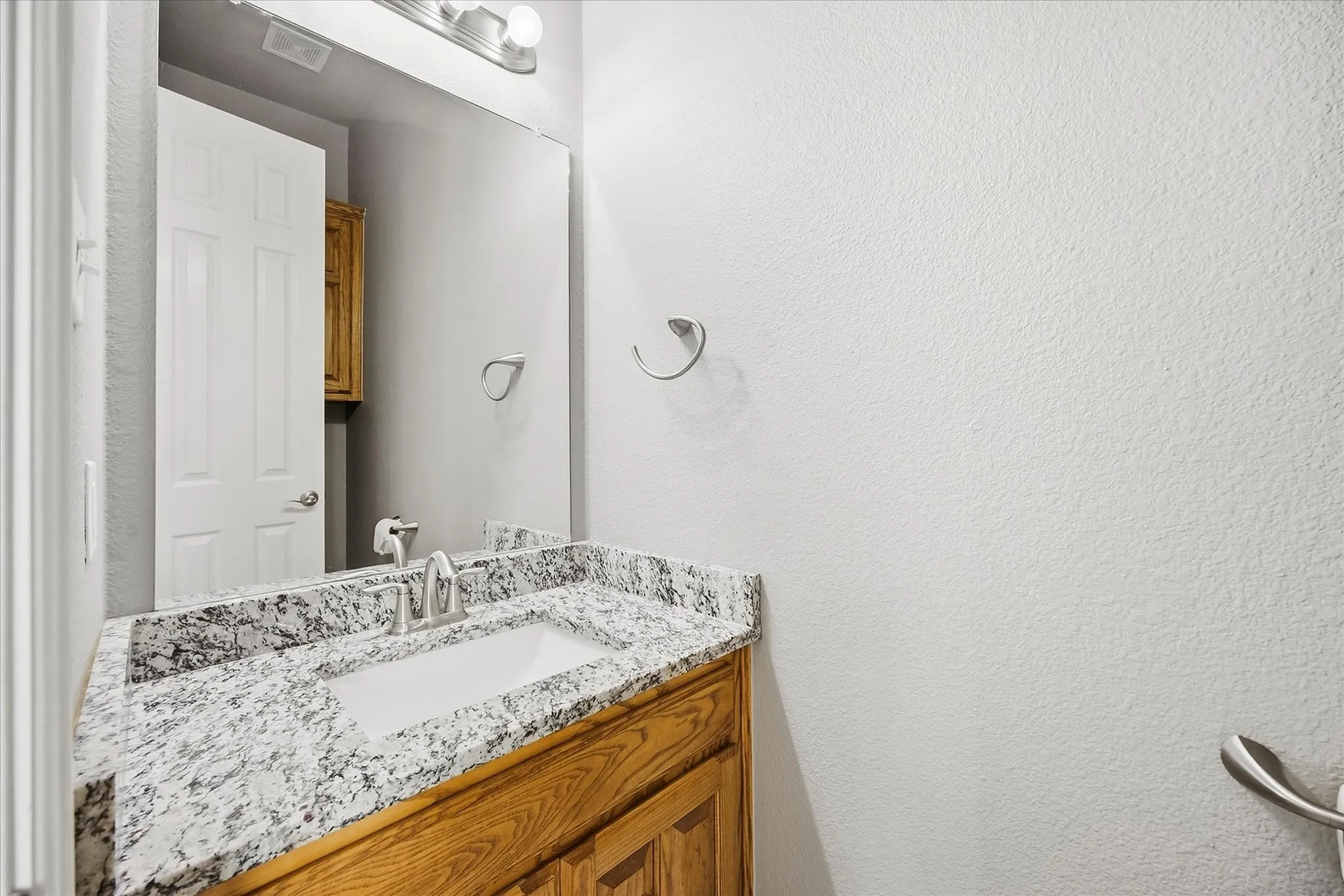 Downstairs half bath