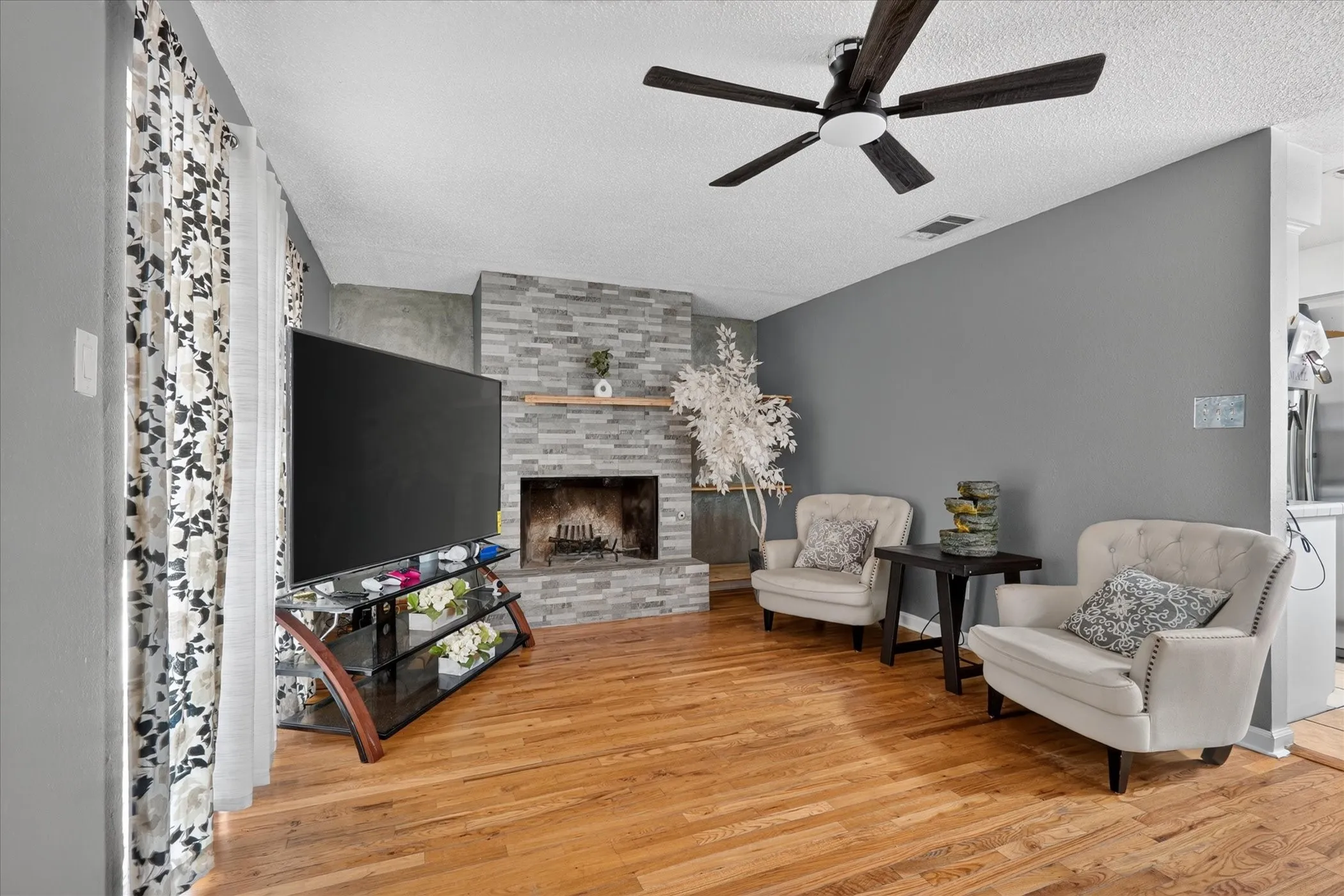 Wood-finish flooring