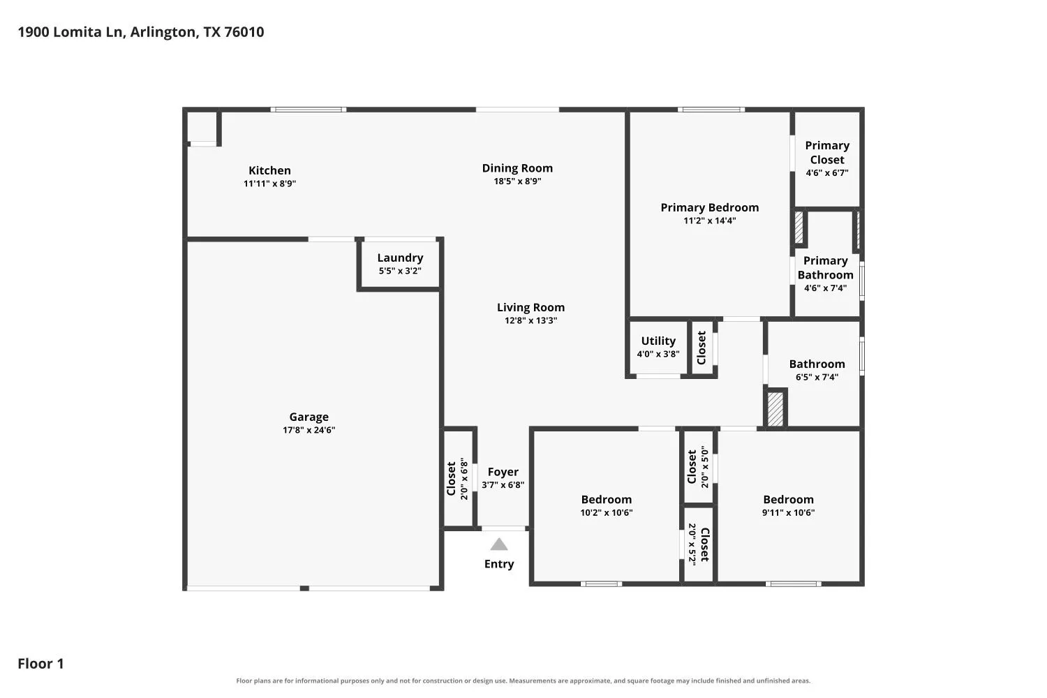 Single Family Residence For Sale in Tarrant County , 1900 Lomita Lane, Arlington, Texas 76010, 3 Bedroom, 2 Bathroom, 2 Garage spaces, 1,264 Sqft, built in 1971, mls#21382882, Real Estate Agent in Arlington, Homes For Sale in Tarrant county, Homes For Sale in Arlington, Realtor in Arlington Texas, Real Estate Brokerage Independent Realty Texas, Luminita Cordes Realtor