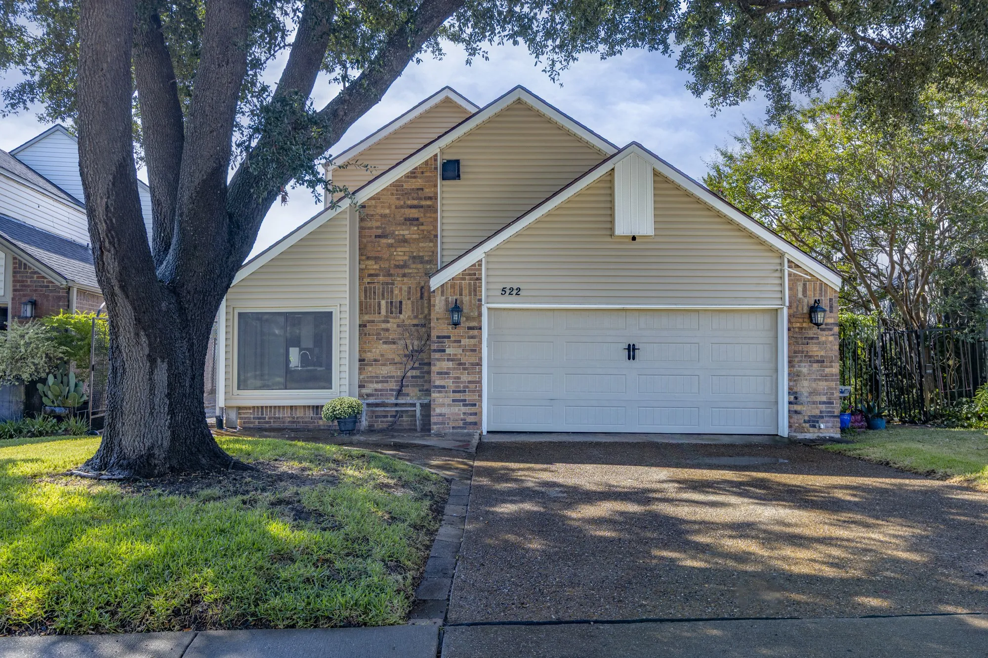 2 Car Garage with Aggregate Driveway