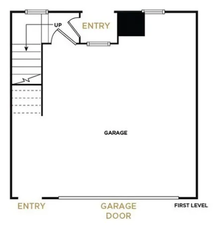 Garage Level of B01 Plan
