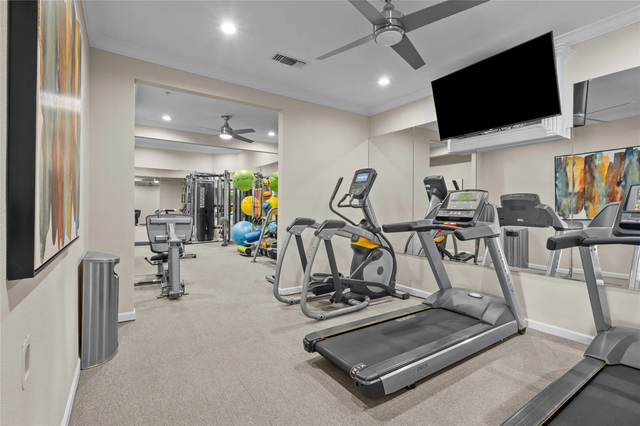 Fitness Center open 24 hours  a day