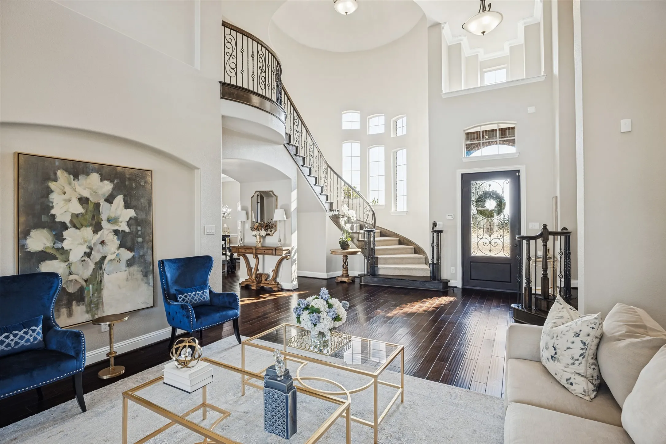 Front door from formal living area
