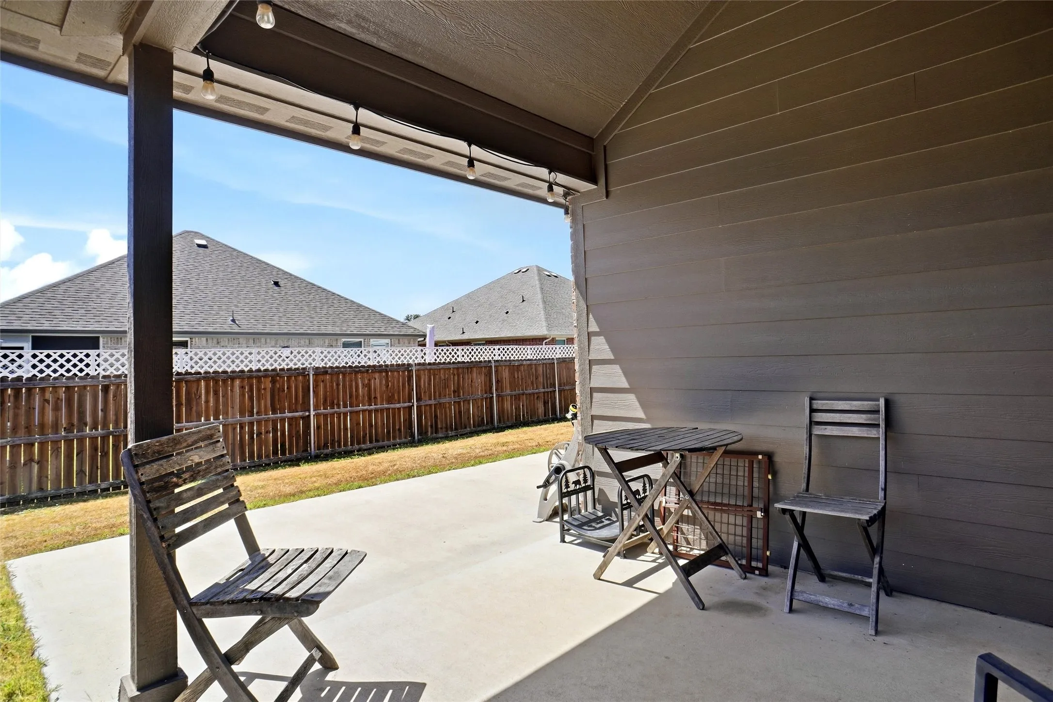 Back Covered Porch