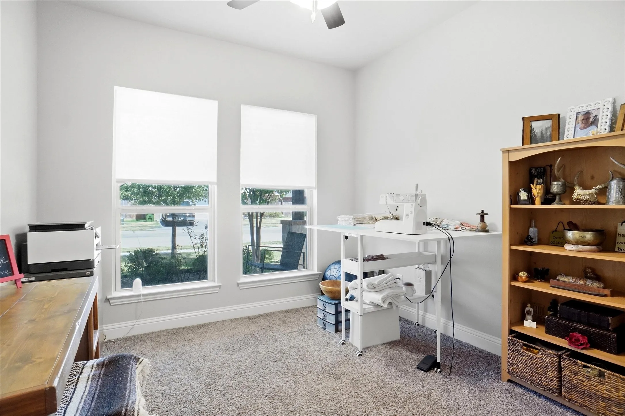 3rd Bedroom being used as a Craft Room and Office