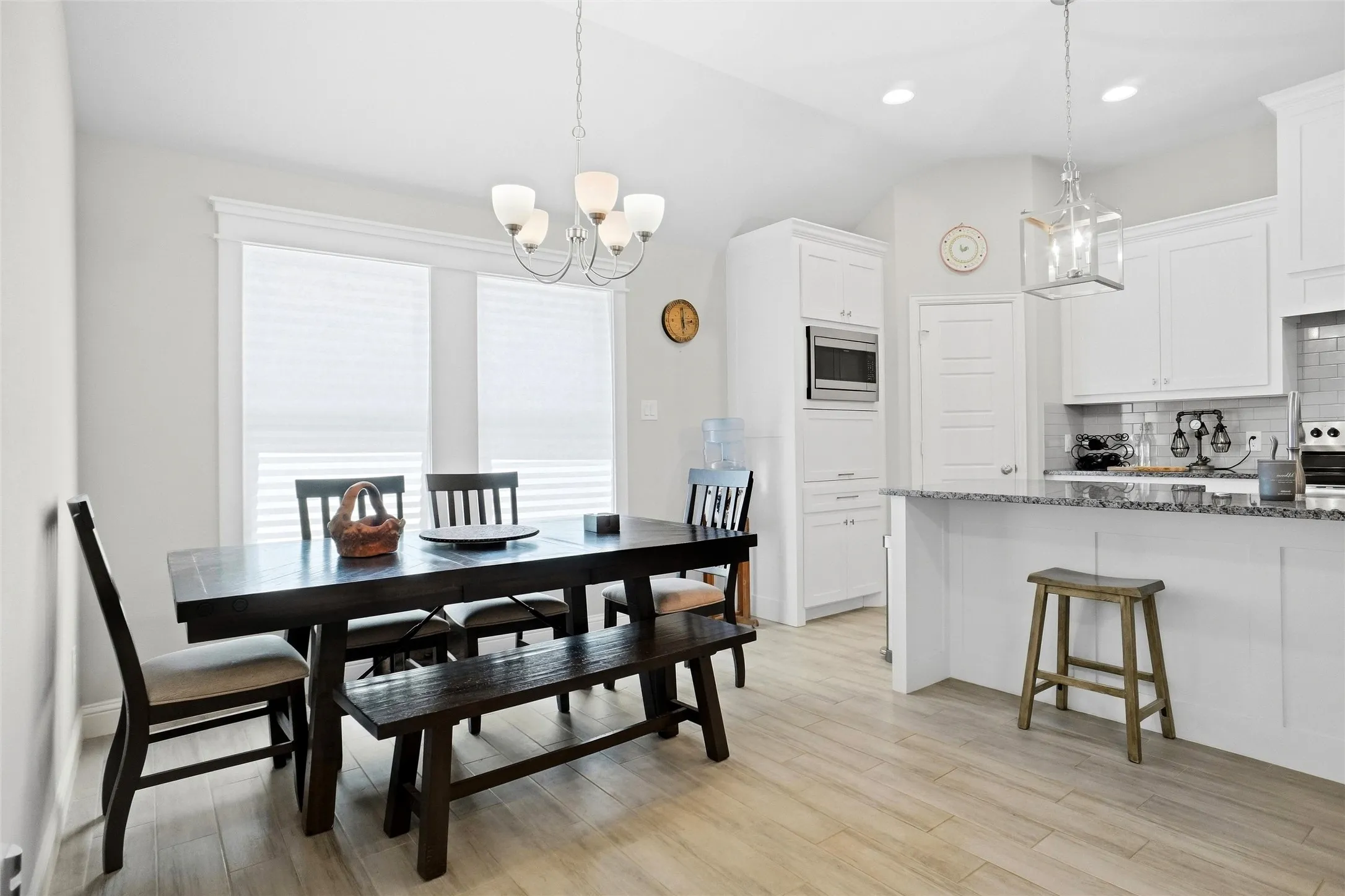 Kitchen and Dining Area