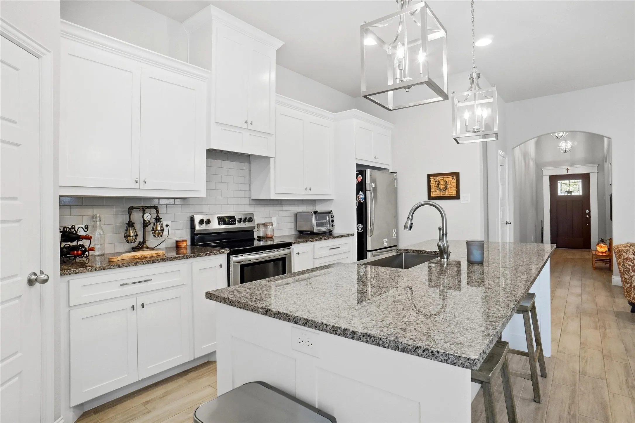 View of Kitchen From Dining Area