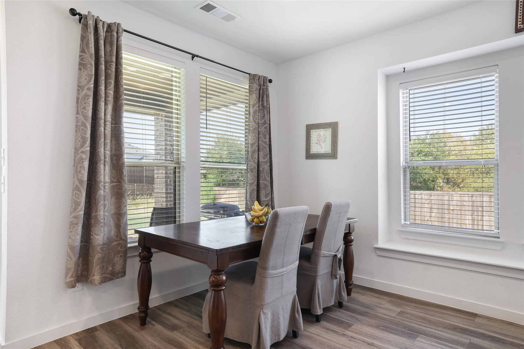 Wood-finish flooring