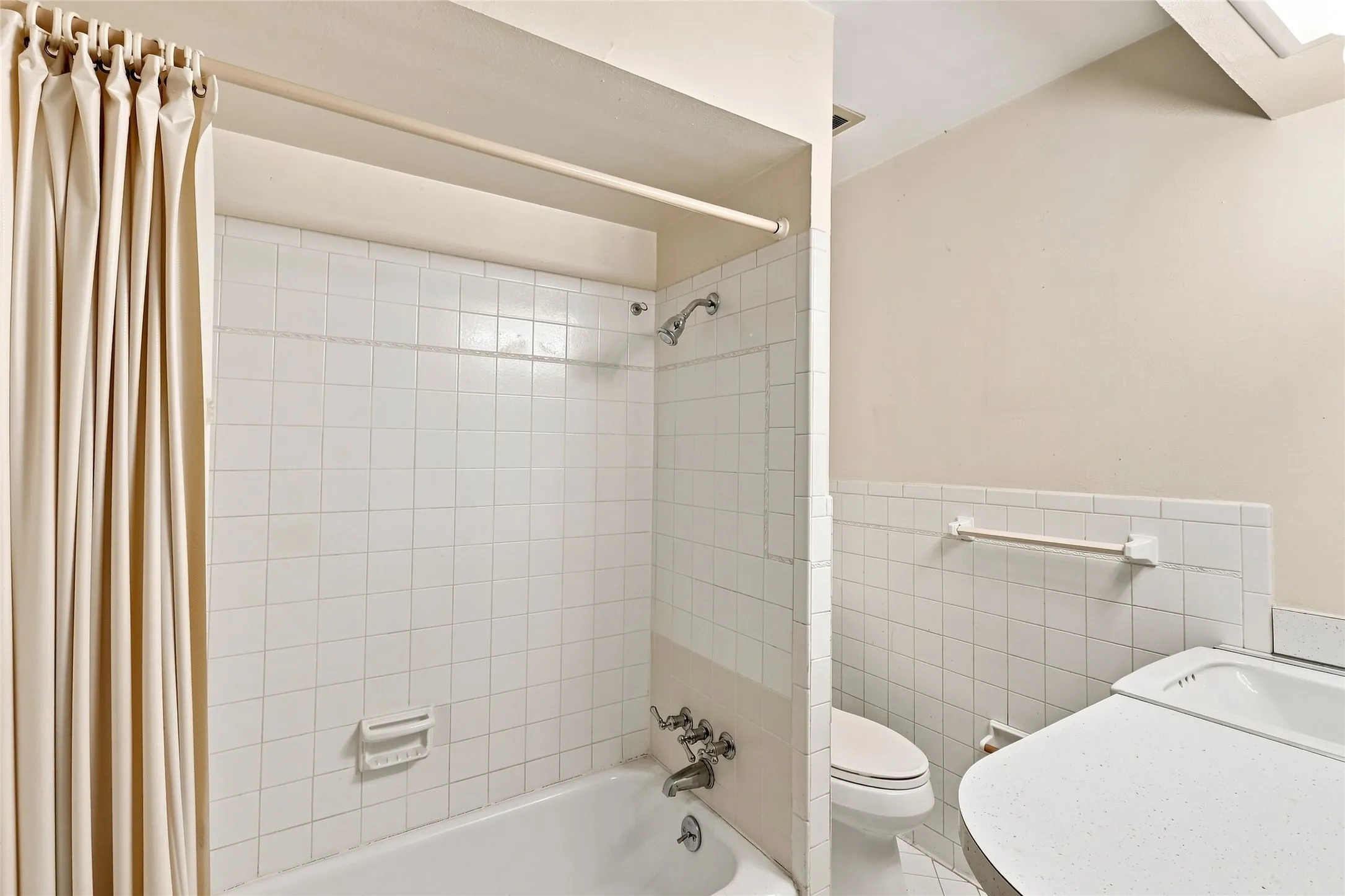You May Decide to Keep the 1959 Style Art Deco Cabinets and Vanity.