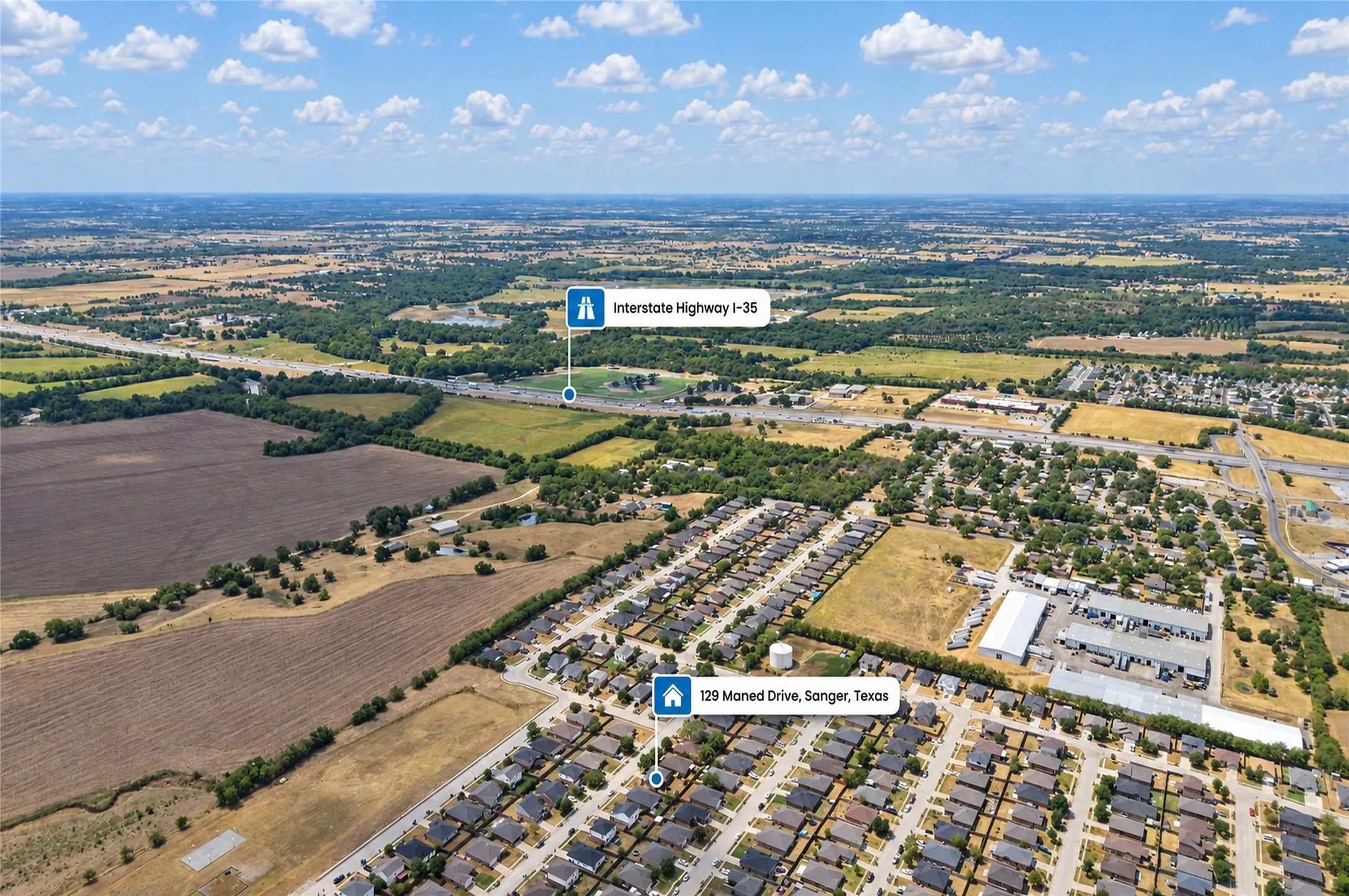 Single Family Residence For Sale in Denton County , 129 Maned Drive, Sanger, Texas 76266, 3 Bedroom, 2 Bathroom, 2 Garage spaces, 1,570 Sqft, built in 2005, mls#21385960, Real Estate Agent in Sanger, Homes For Sale in Denton county, Homes For Sale in Sanger, Realtor in Sanger Texas, Real Estate Brokerage Independent Realty Texas, Luminita Cordes Realtor