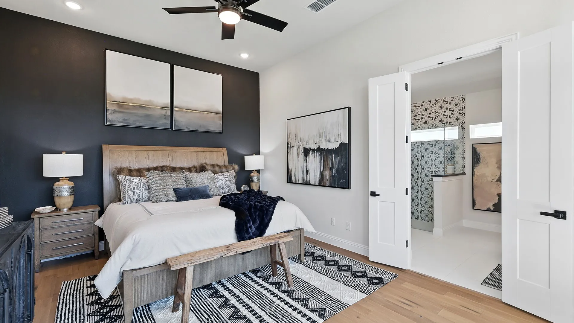 Model home photos of similar floorplans, not pictures of actual home.

