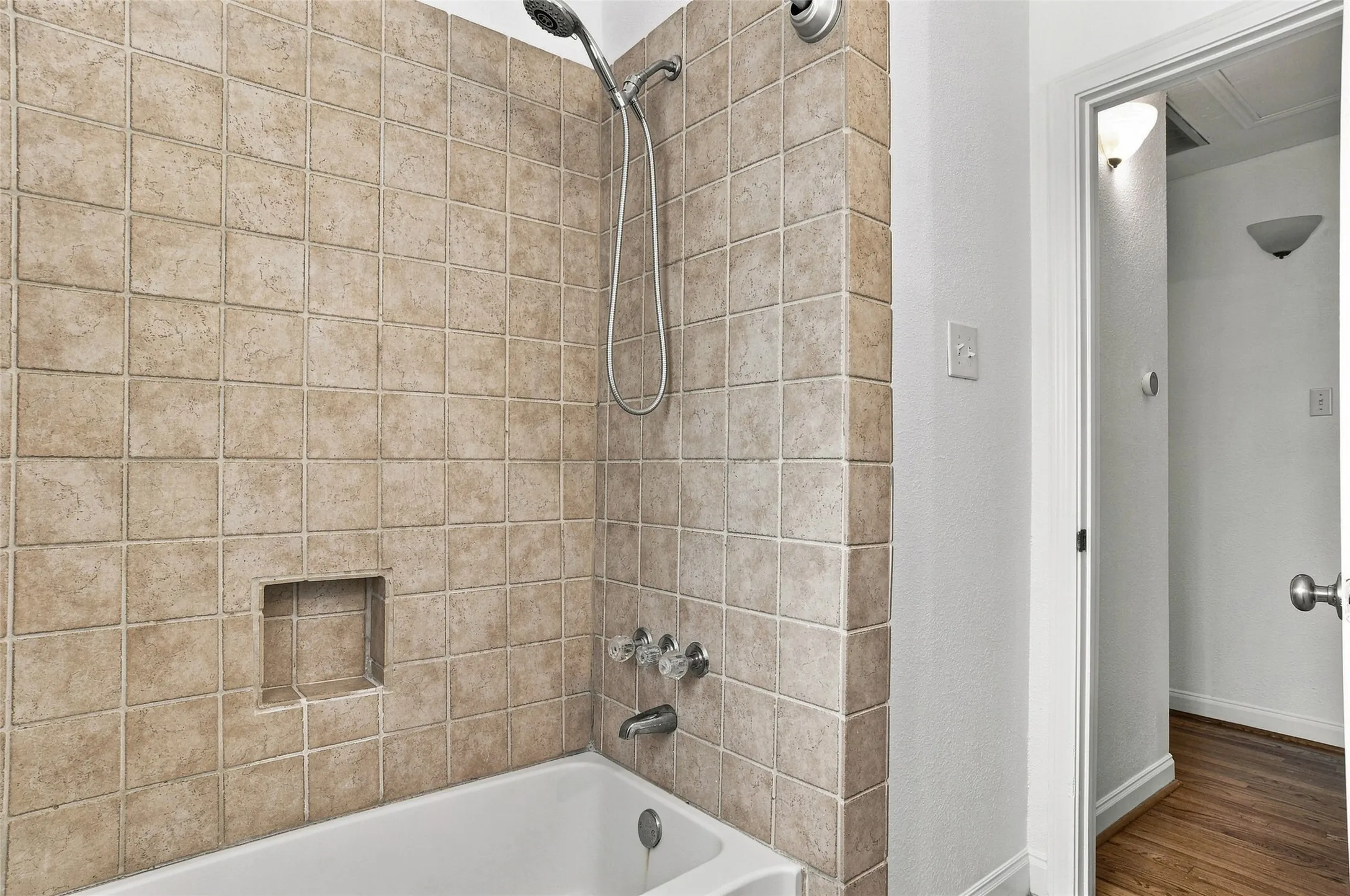 Tub/shower combo