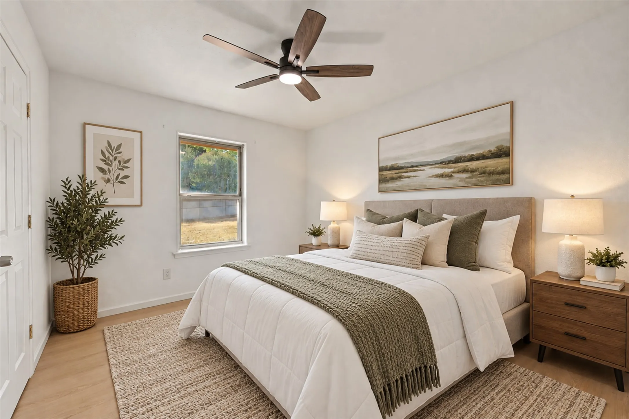 Bedroom - Virtually Stagged