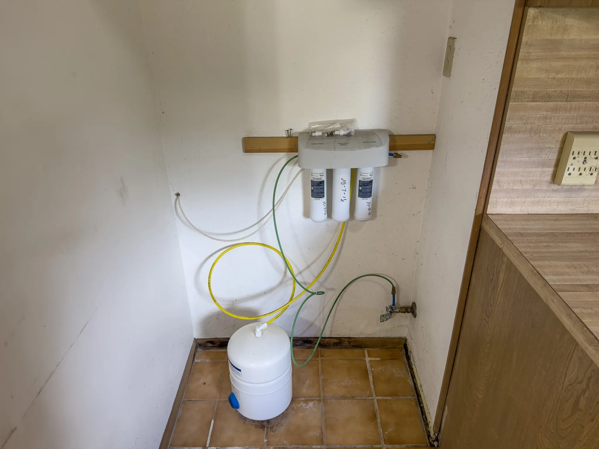 Reverse Osmosis for the refrigerator line.