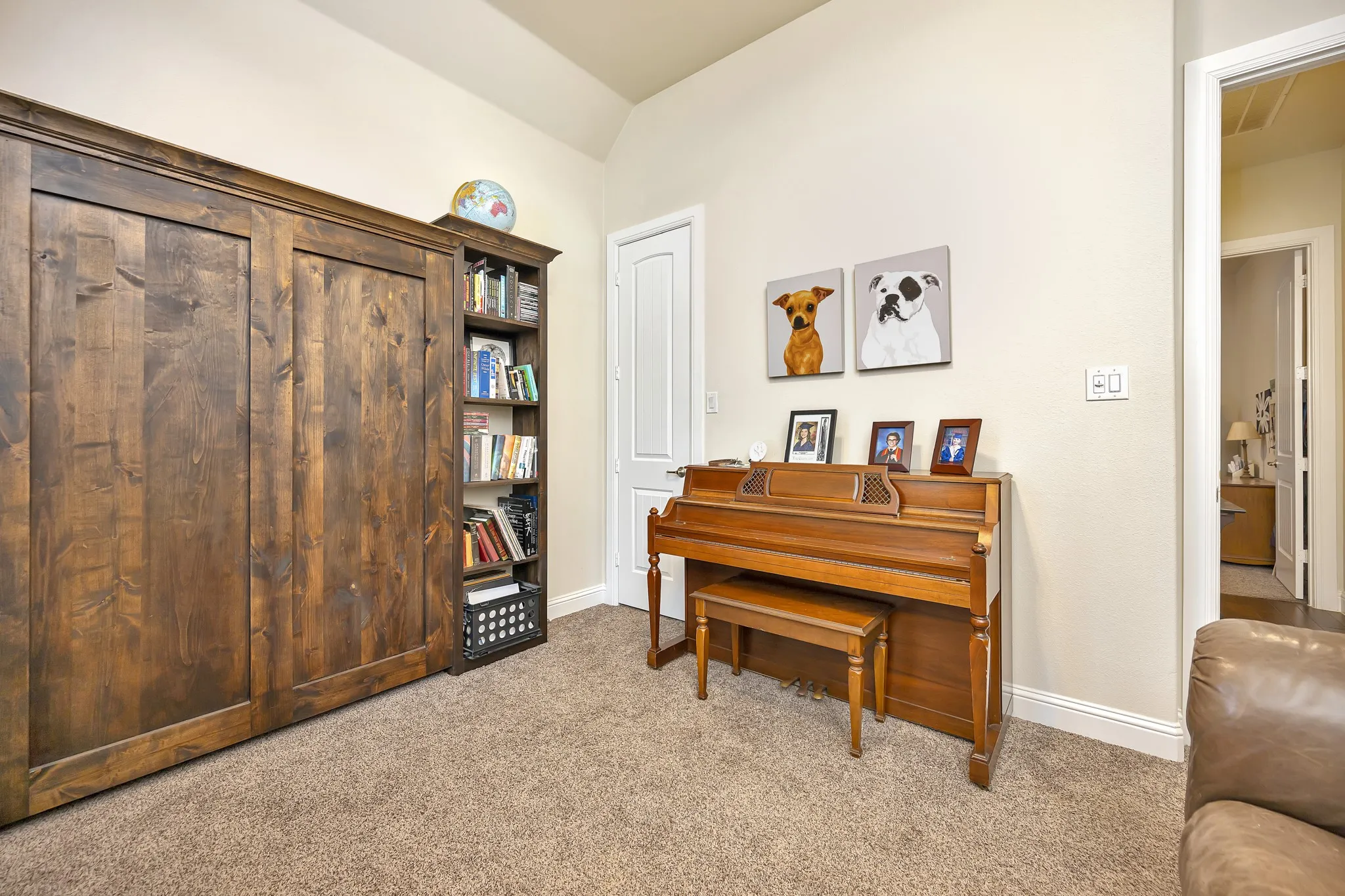 Bedroom 2 with custom murphy bed