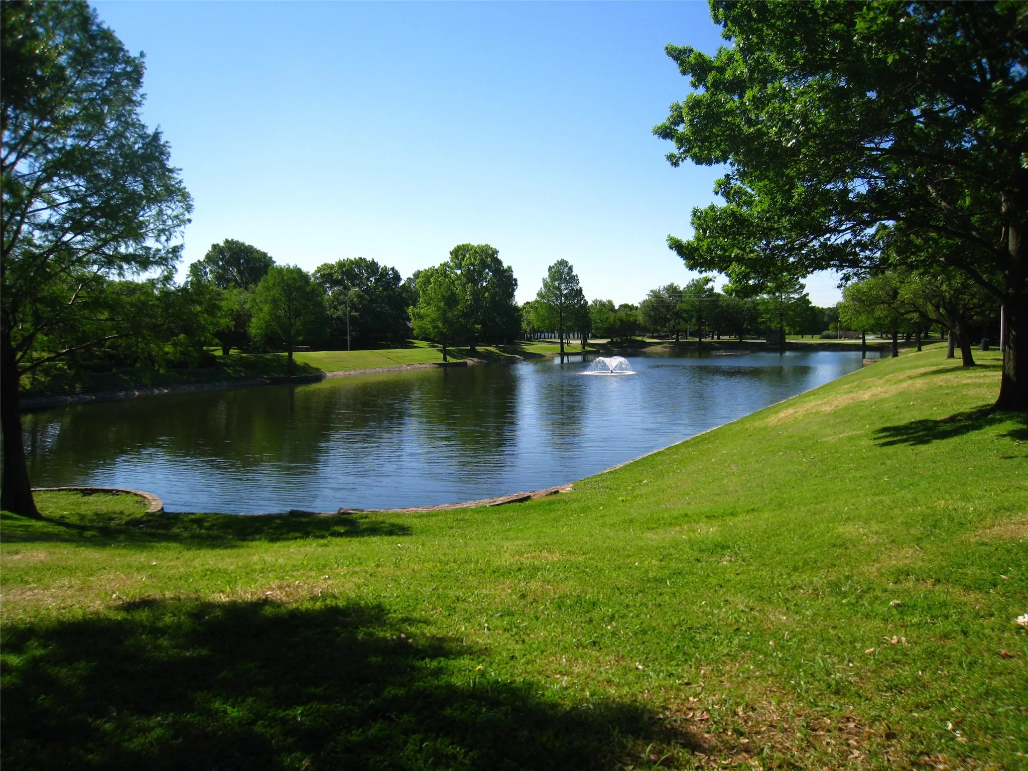 One of the Twin Lakes pond that allows catch and release