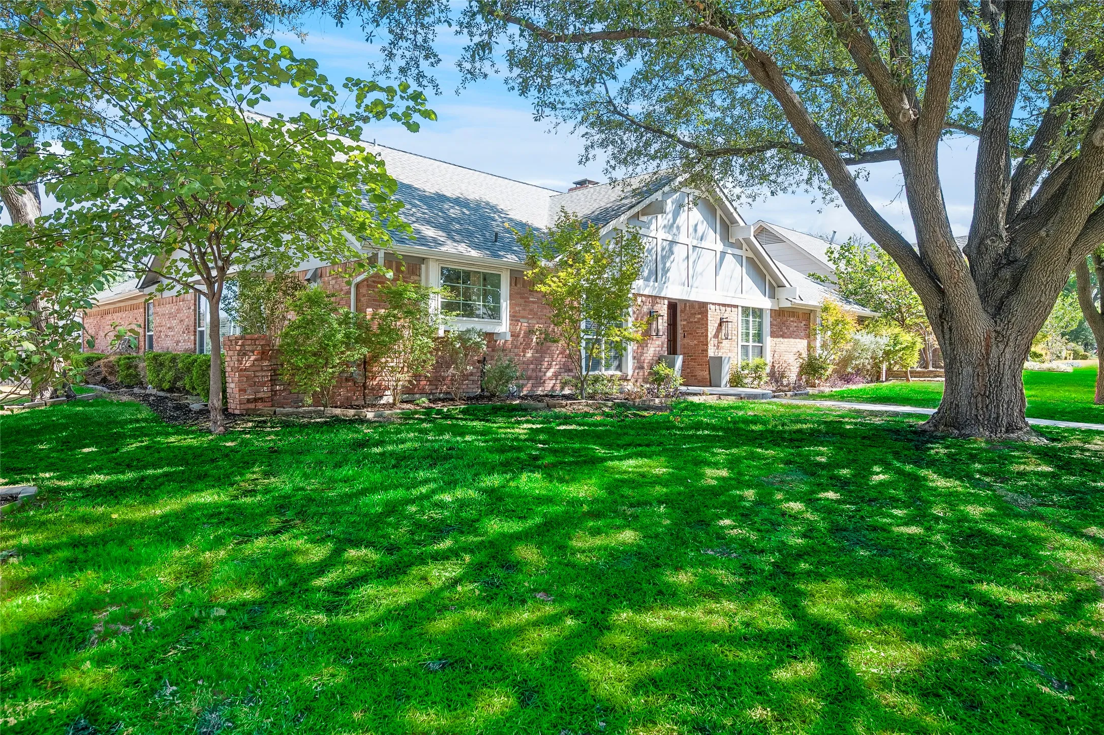 The corner lot is just a block away from the hike & bike trail.