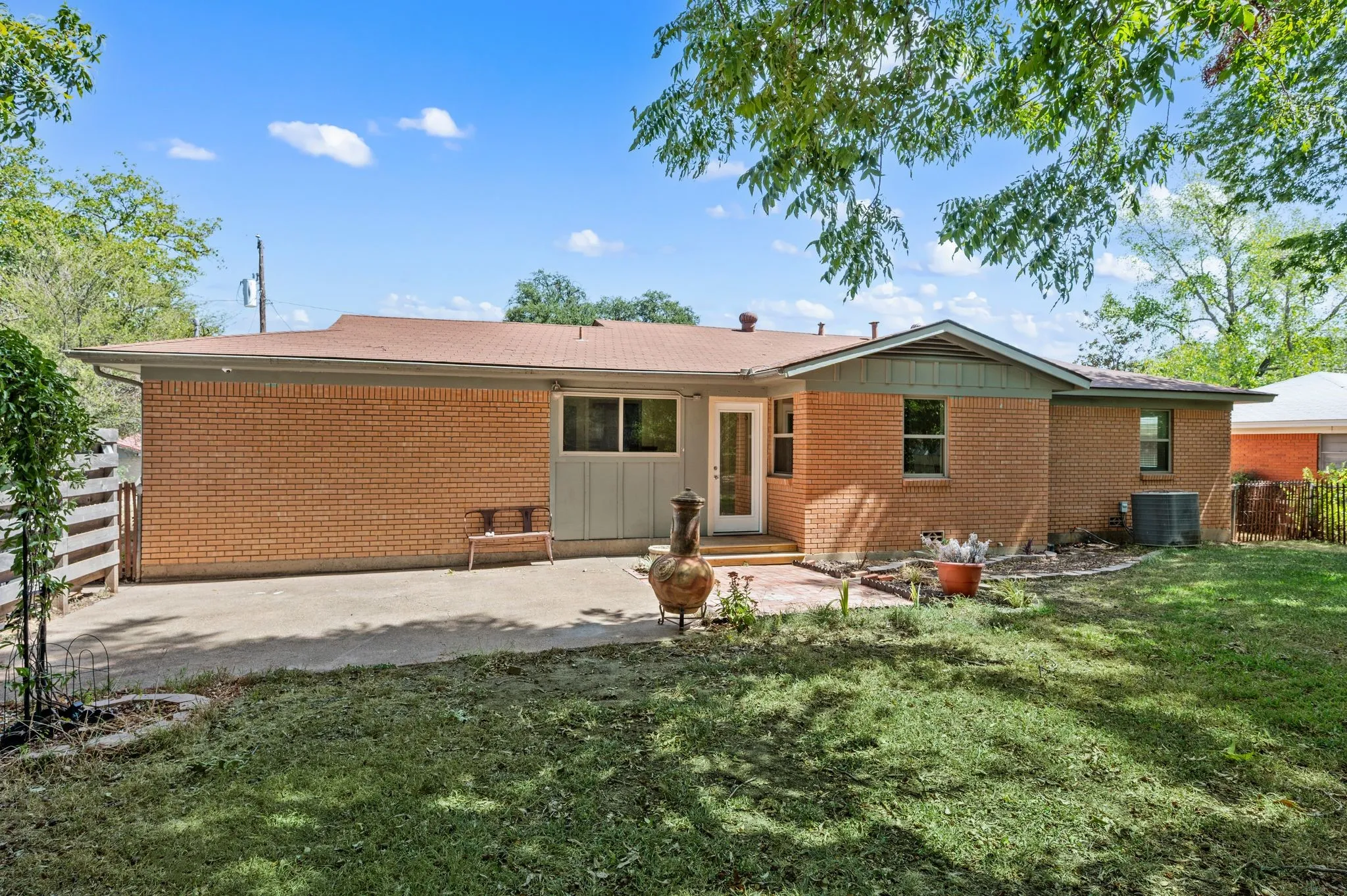 Back Patio Offers a Great Entertaining Option!