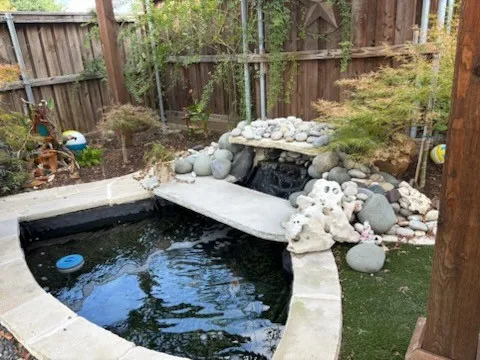 Custom chlorinated pond
