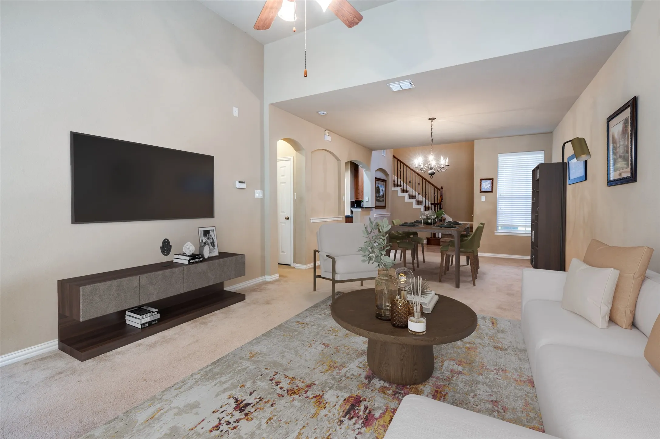 Virtual staging