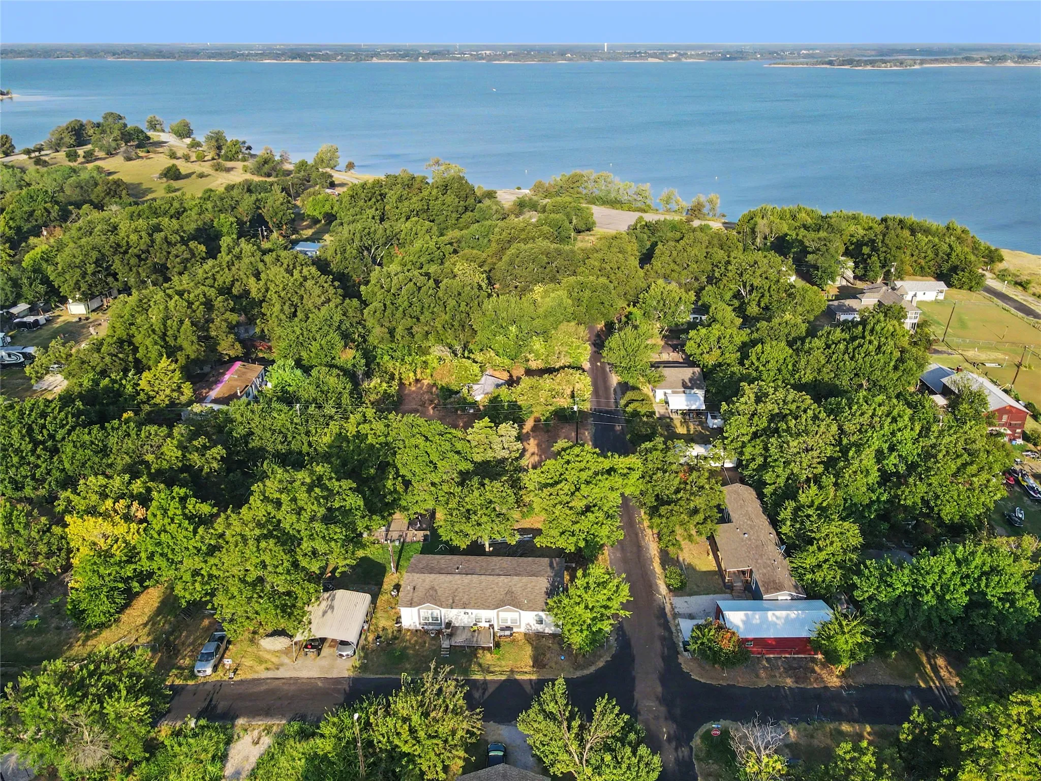 Close to Lake Lavon.  All outlines of property are approximate
