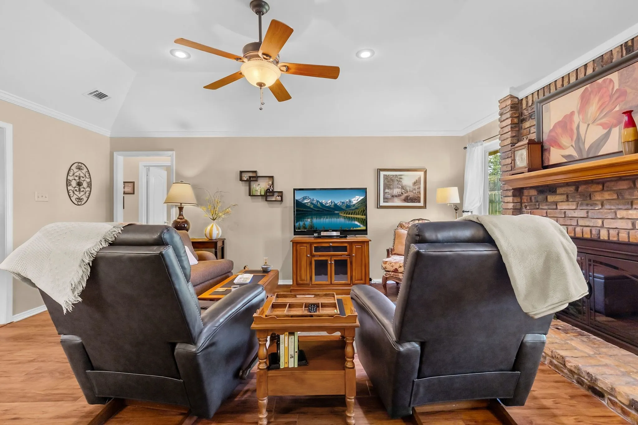Updates include luxury vinyl plank flooring.